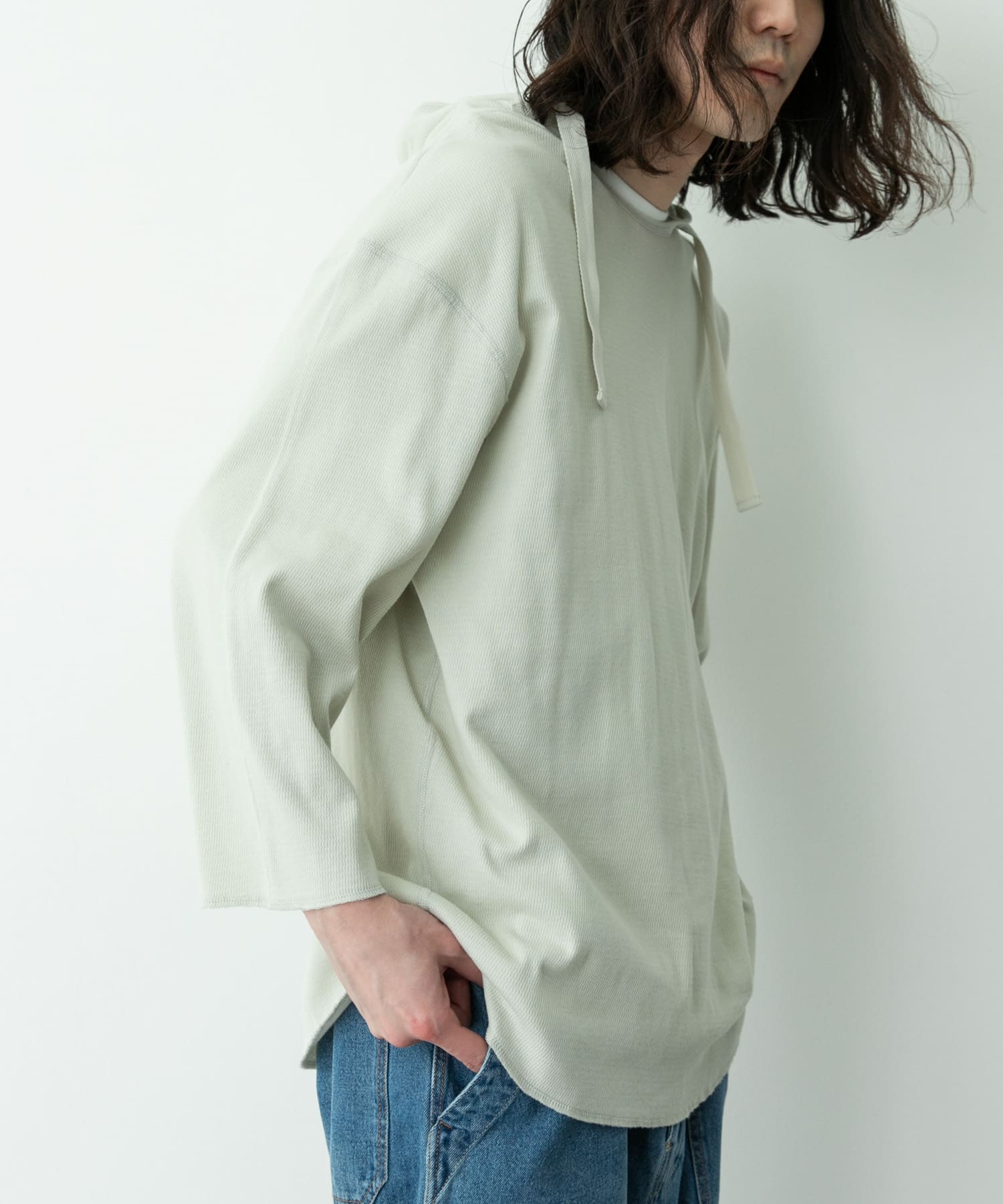 ARMY TWILL　LIGHT HONEYCOMB HOODIE