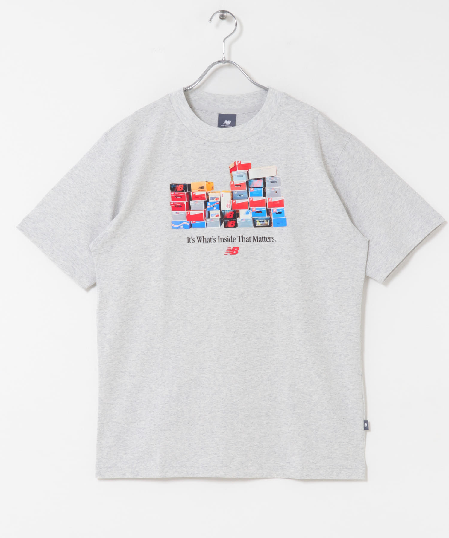 NEW BALANCE　ボックスTシャツ