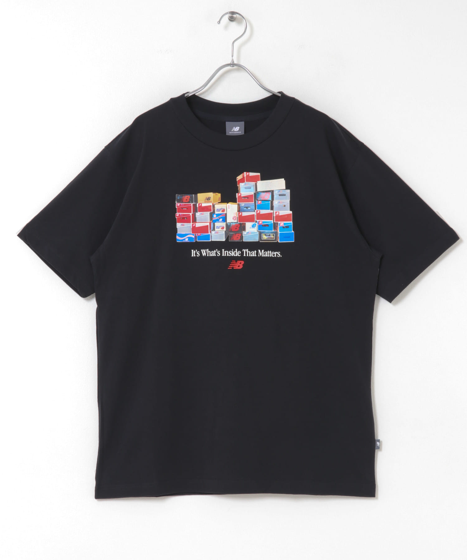 NEW BALANCE　ボックスTシャツ