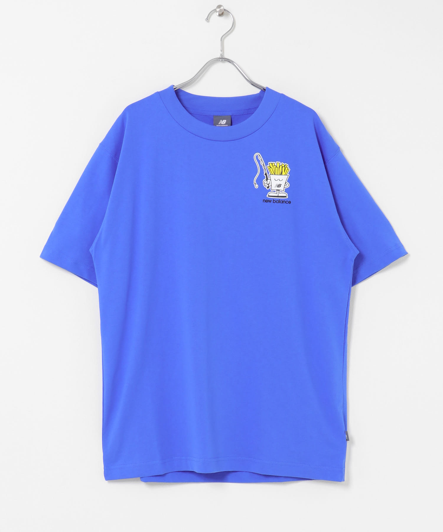 NEW BALANCE　フィッシュアンドチップスTシャツ ブルーバード M