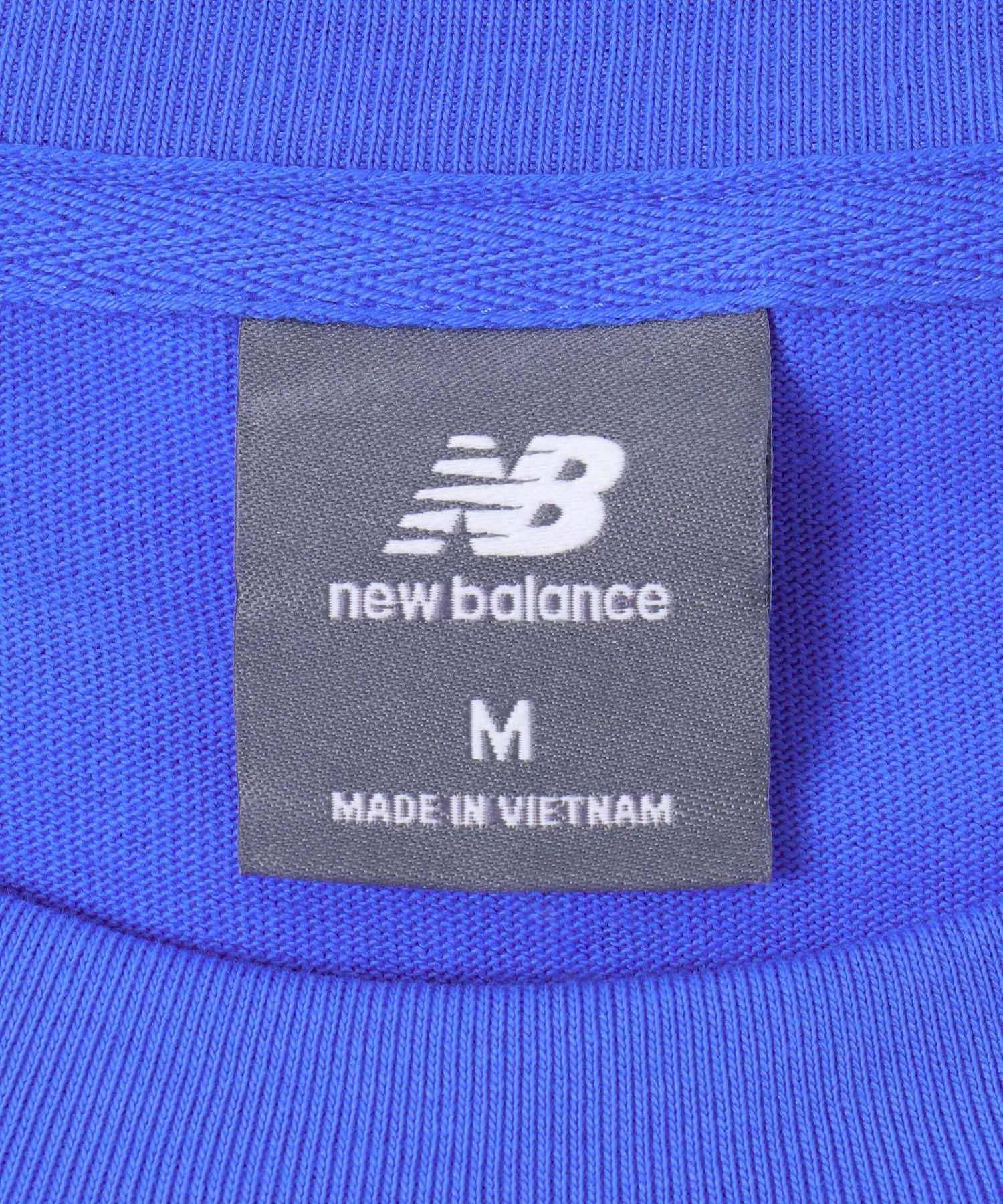 NEW BALANCE　フィッシュアンドチップスTシャツ ブルーバード M