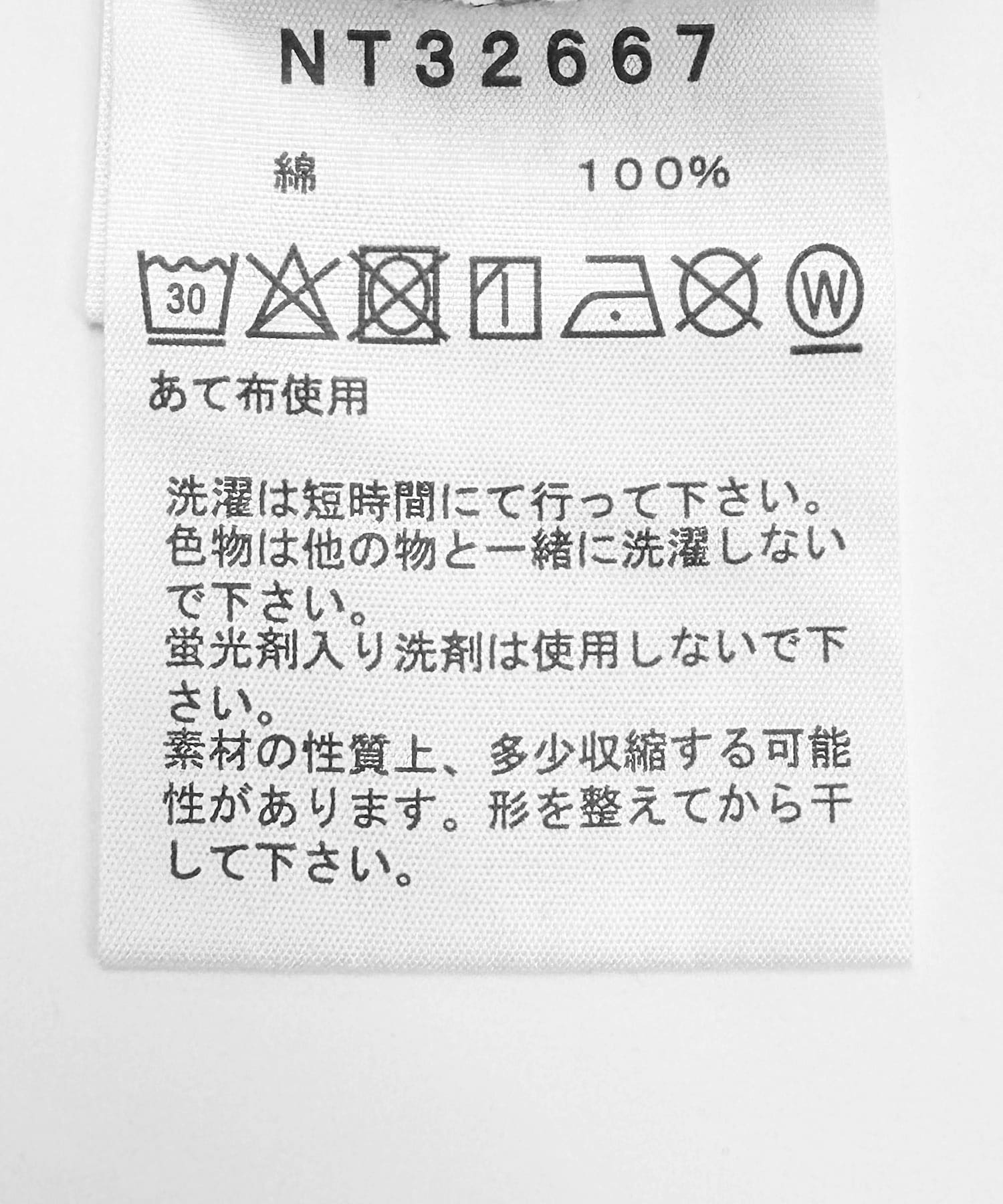 THE NORTH FACE　GAR SMALLER  SHORT-SLEEVE T-SHIRTS WXミックスグレー M