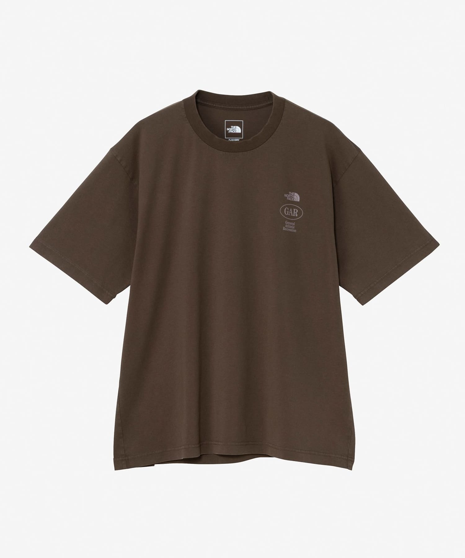 THE NORTH FACE　GAR SMALLER  SHORT-SLEEVE T-SHIRTS スレートブラウン M