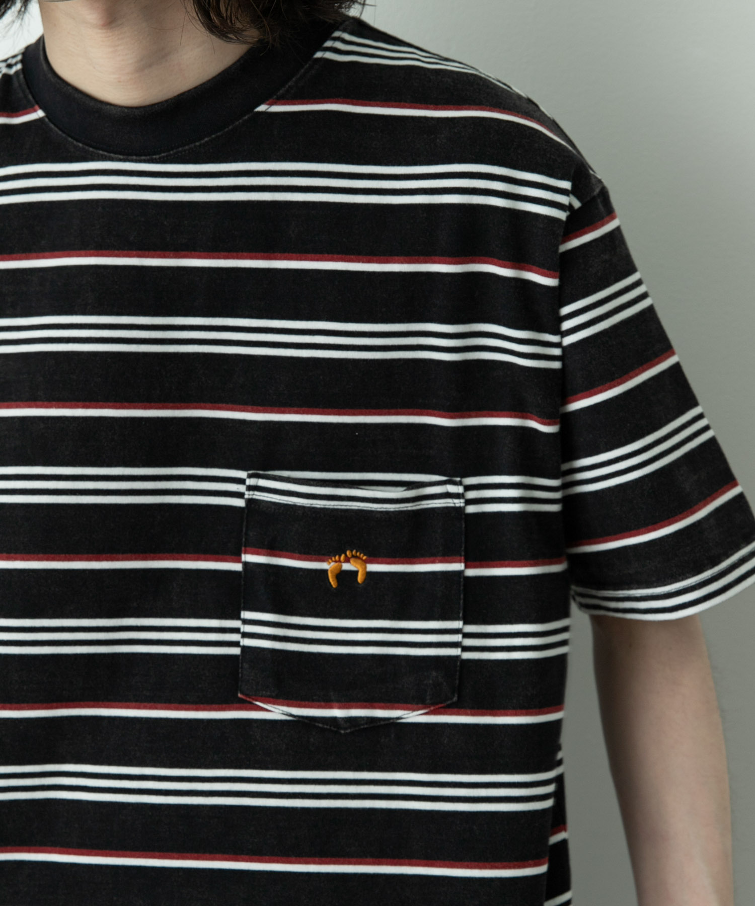 HANG TEN　BASIC BORDER T-SHIRTS