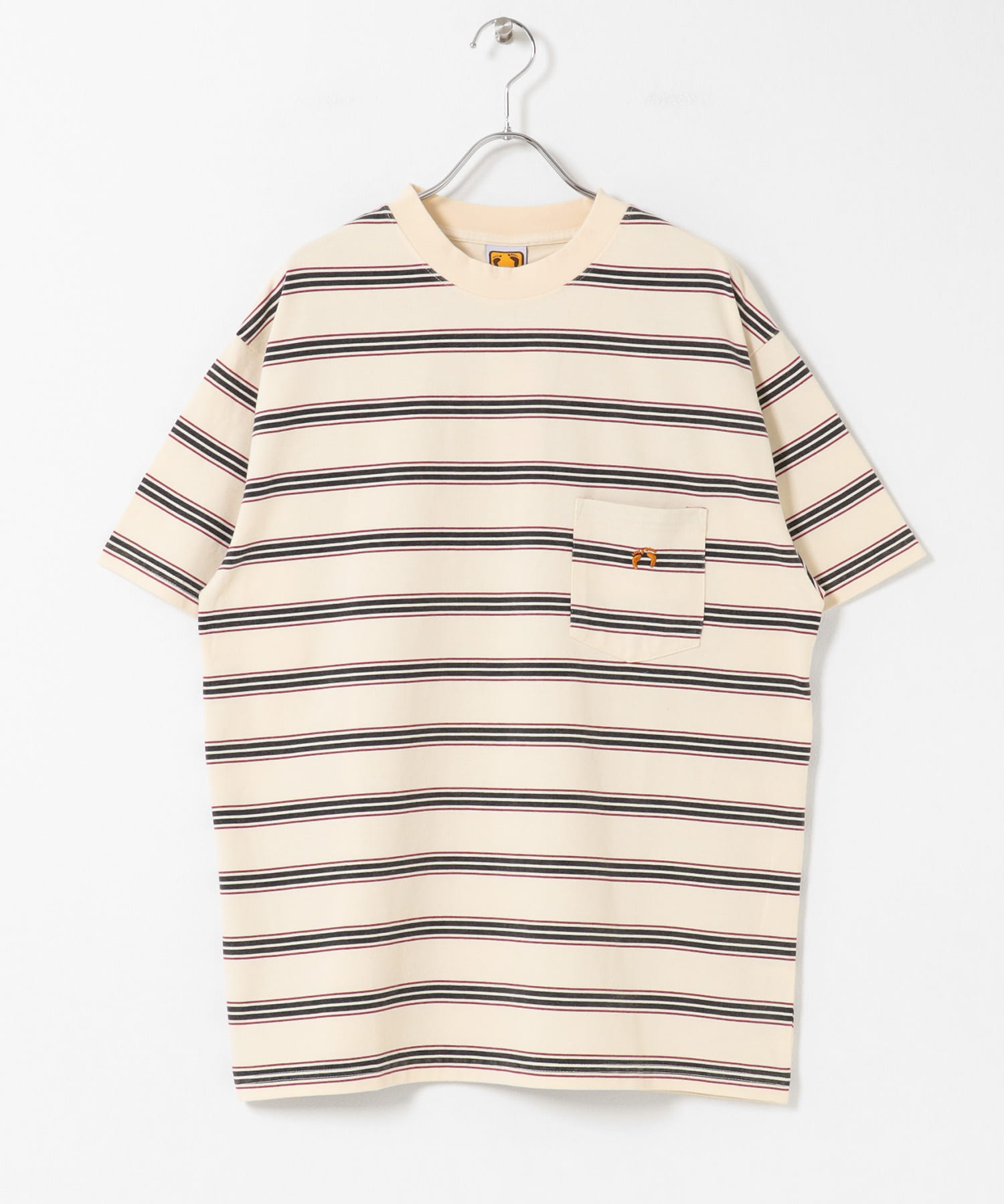 HANG TEN　LA HOJJA BORDER T-SHIRTS