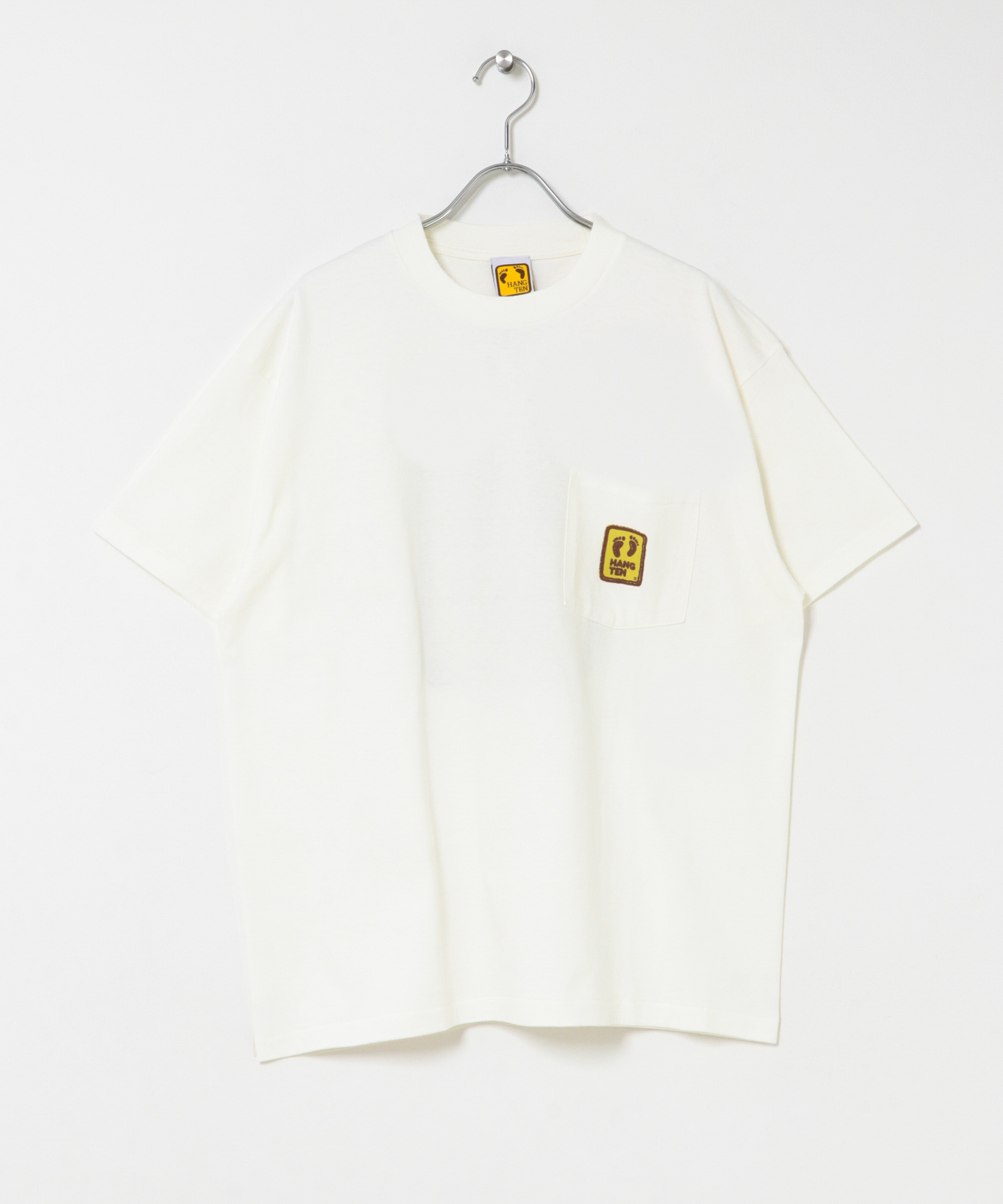 HANG TEN　FOOT LOGO T-SHIRTS