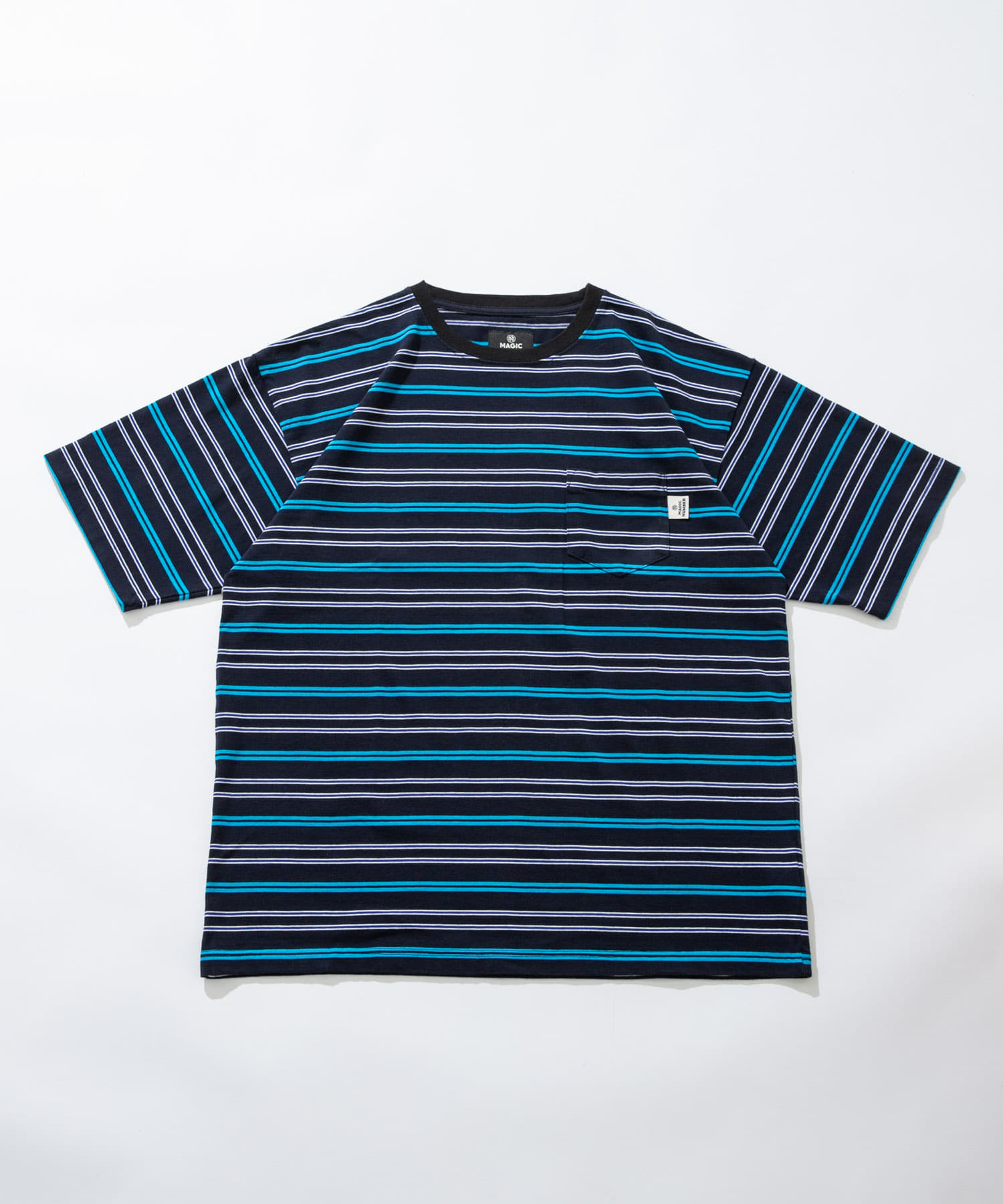 MAGIC NUMBER　MULTI BORDER T-SHIRTS