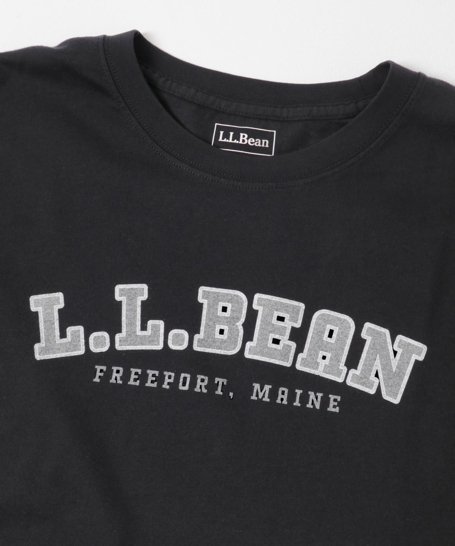 L.L.Bean　UNSHRINKABLE GRAPHIC T-SHIRTS BLACK L
