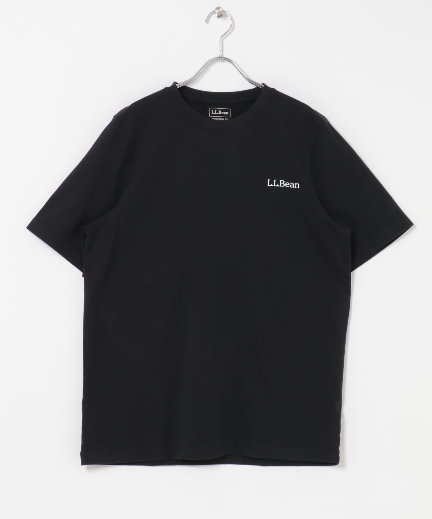 L.L.Bean　UNSHRINKABLE GRAPHIC T-SHIRTS BLACK O L