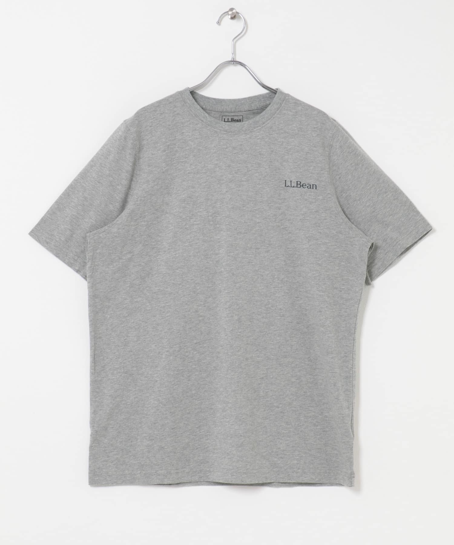 L.L.Bean　UNSHRINKABLE GRAPHIC T-SHIRTS GRAY L