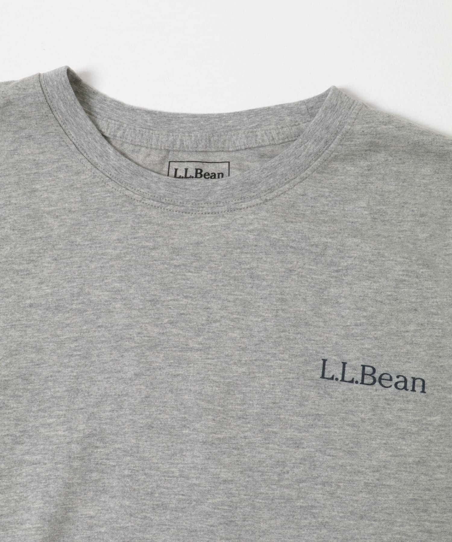 L.L.Bean　UNSHRINKABLE GRAPHIC T-SHIRTS GRAY L