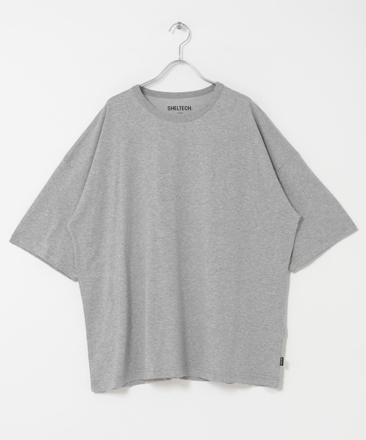 SHELTECH　WIDE T-SHIRTS GRAY M