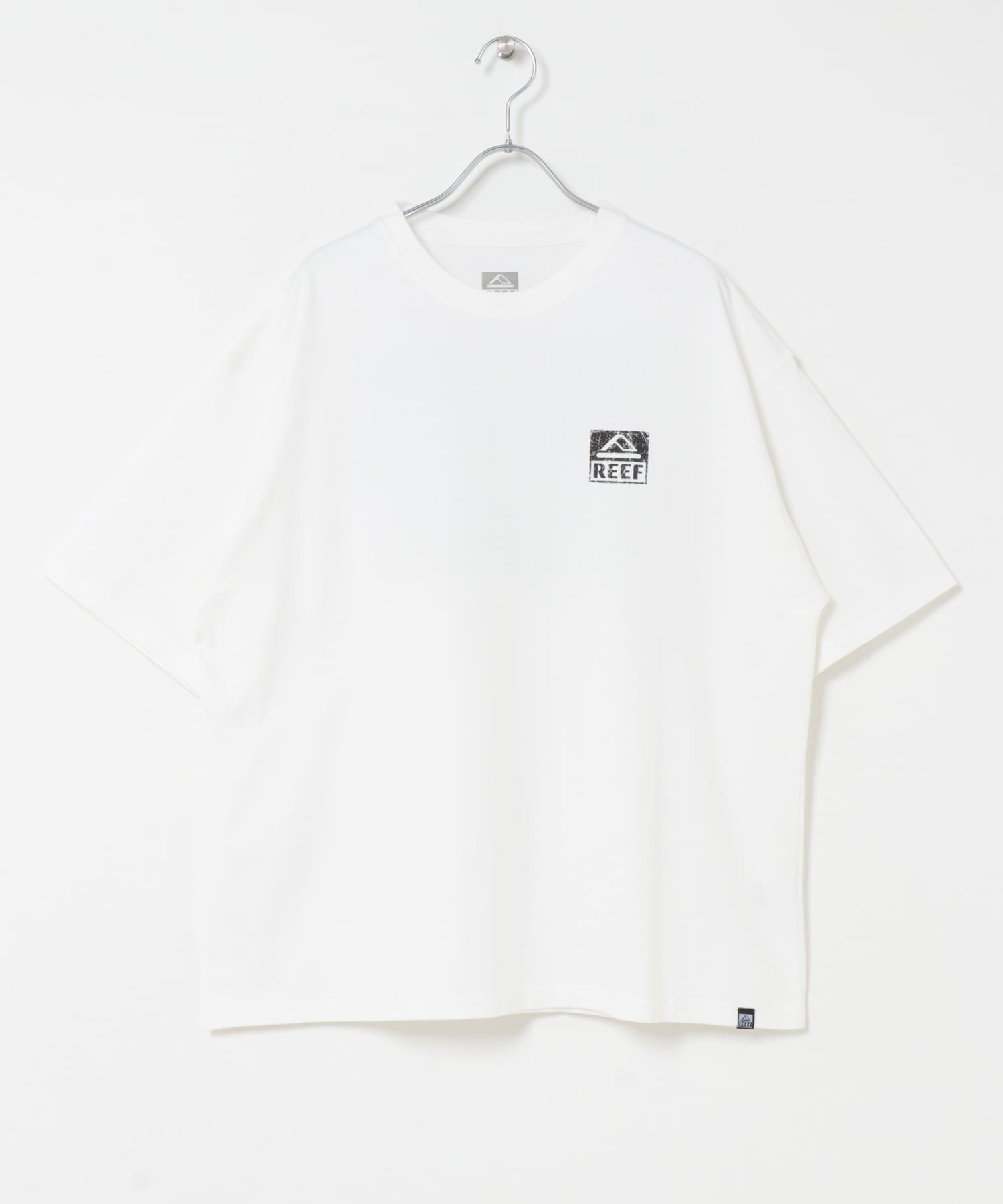 REEF　BOX LOGO SHORT-SLEEVE T-SHIRTS