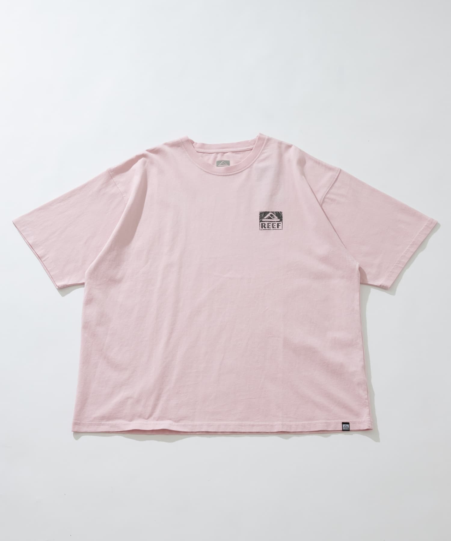 REEF　BOX LOGO SHORT-SLEEVE T-SHIRTS