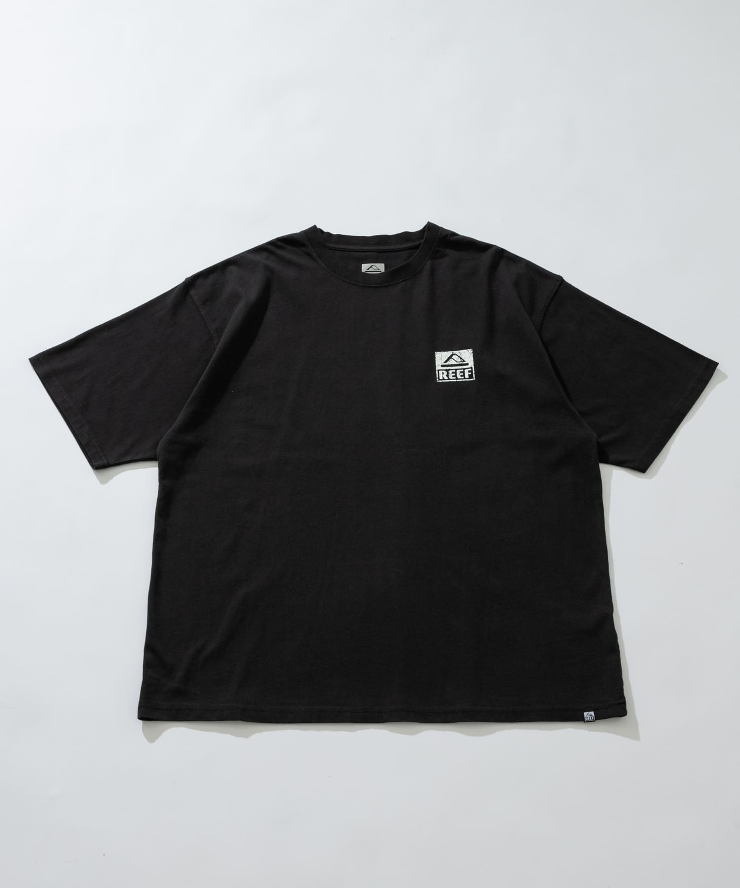 REEF　BOX LOGO SHORT-SLEEVE T-SHIRTS