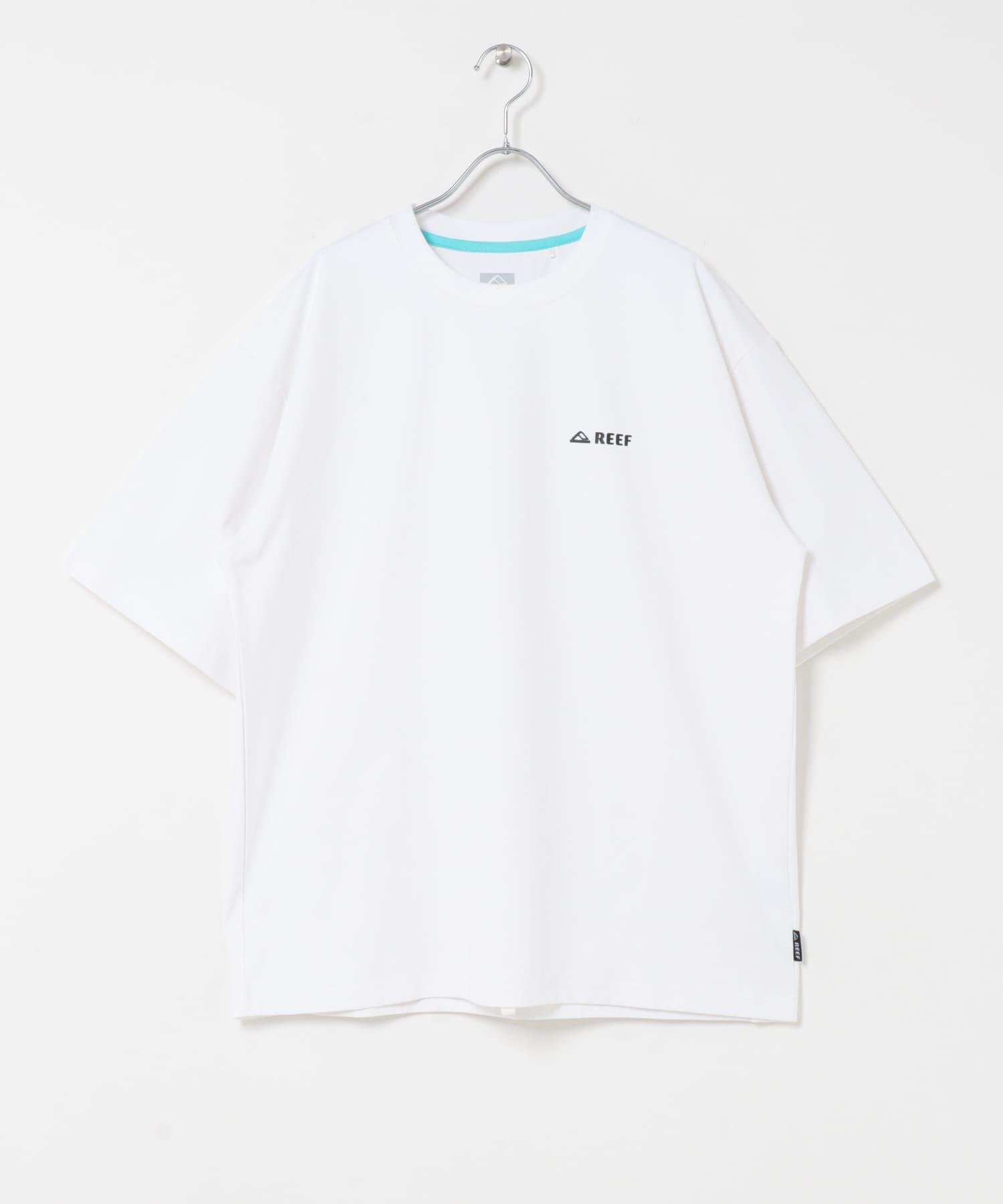 REEF　1POINT LOGO RASH SHORT-SLEEVE T-SHIRTS
