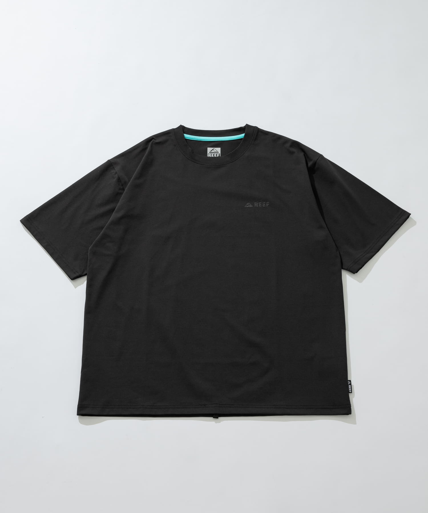 REEF　1POINT LOGO RASH SHORT-SLEEVE T-SHIRTS