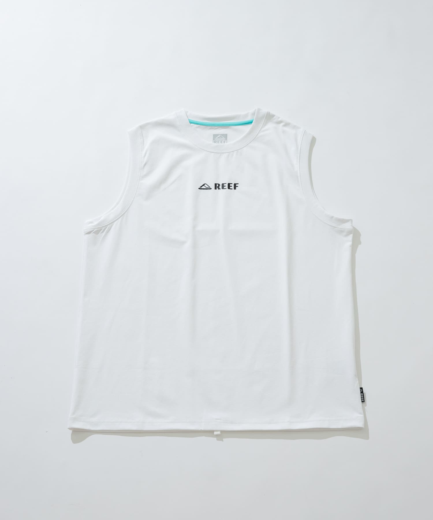REEF　1POINT LOGO RASH TANK-TOP