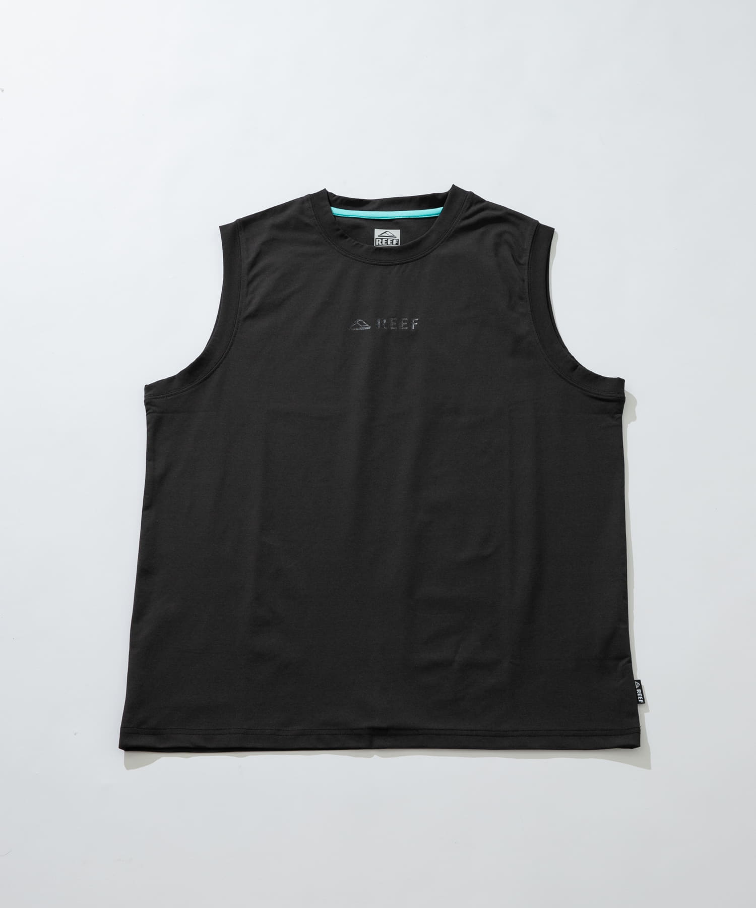REEF　1POINT LOGO RASH TANK-TOP