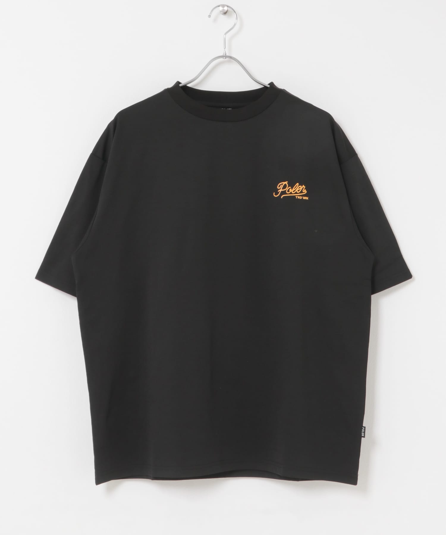 POLeR　PHOTO QUICK DRY T-SHIRTS BLACK M