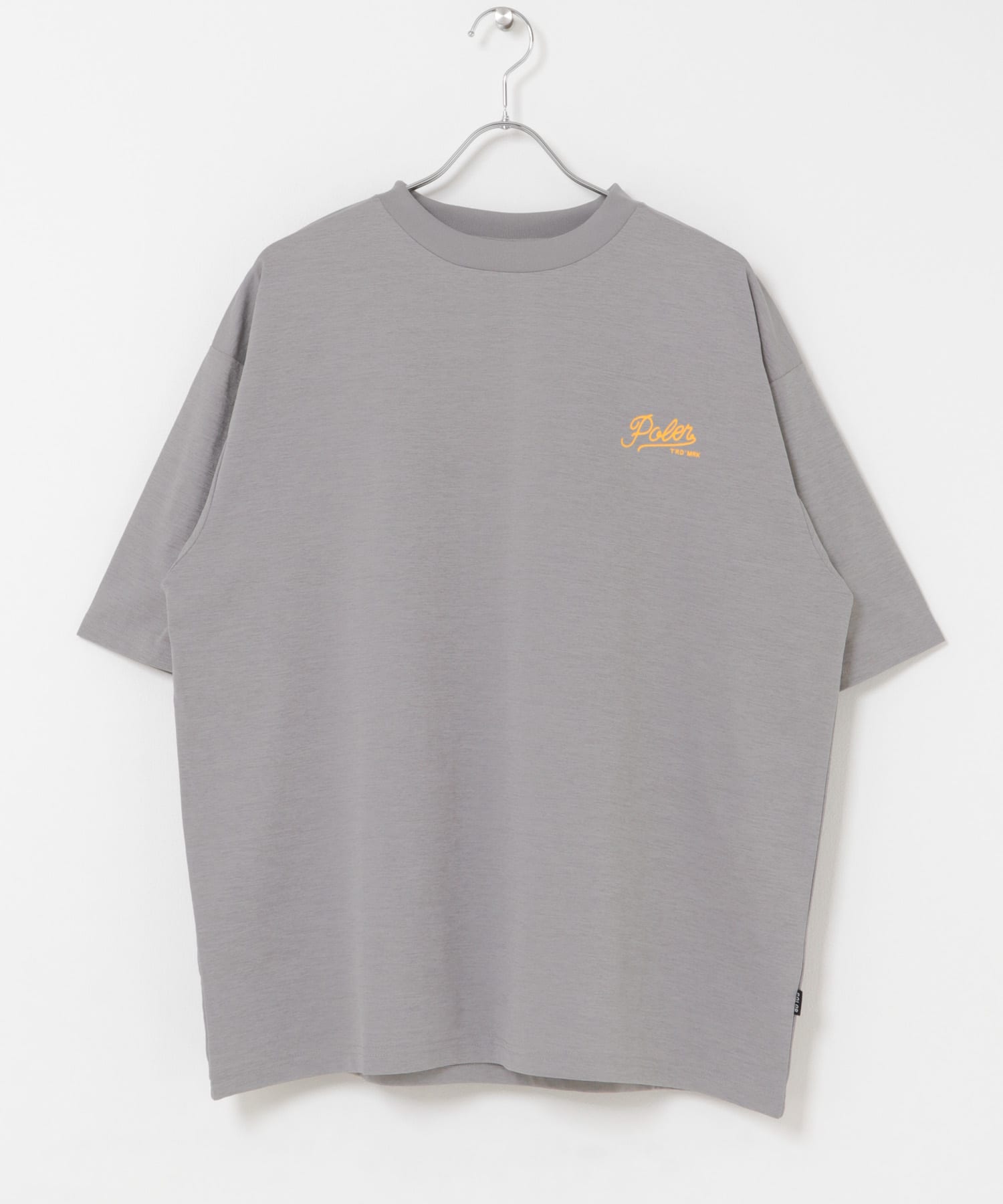 POLeR　PHOTO QUICK DRY T-SHIRTS GRAY M