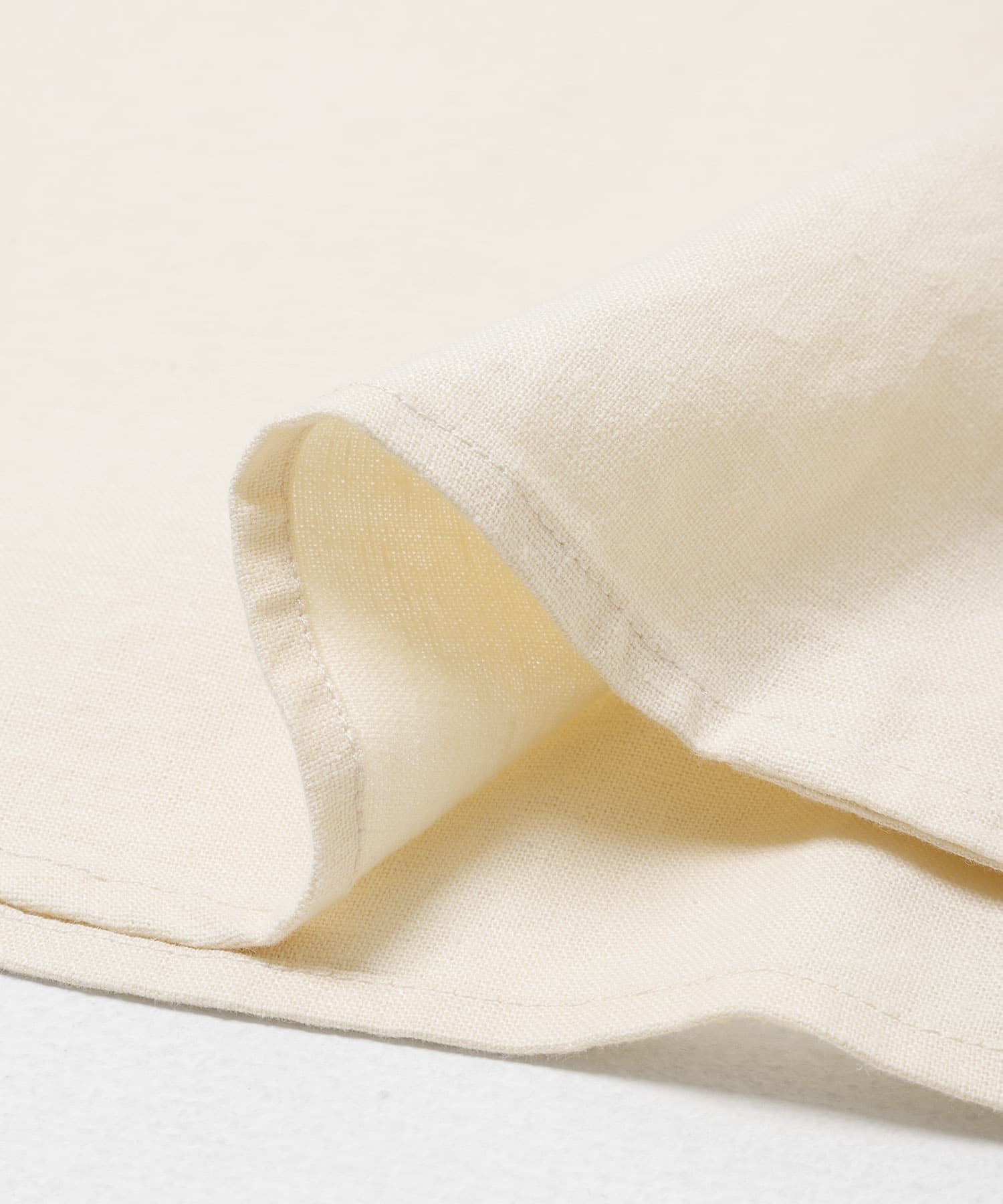 ARMY TWILL　COTTON LINEN UTILITYSHIRTS ECRU S