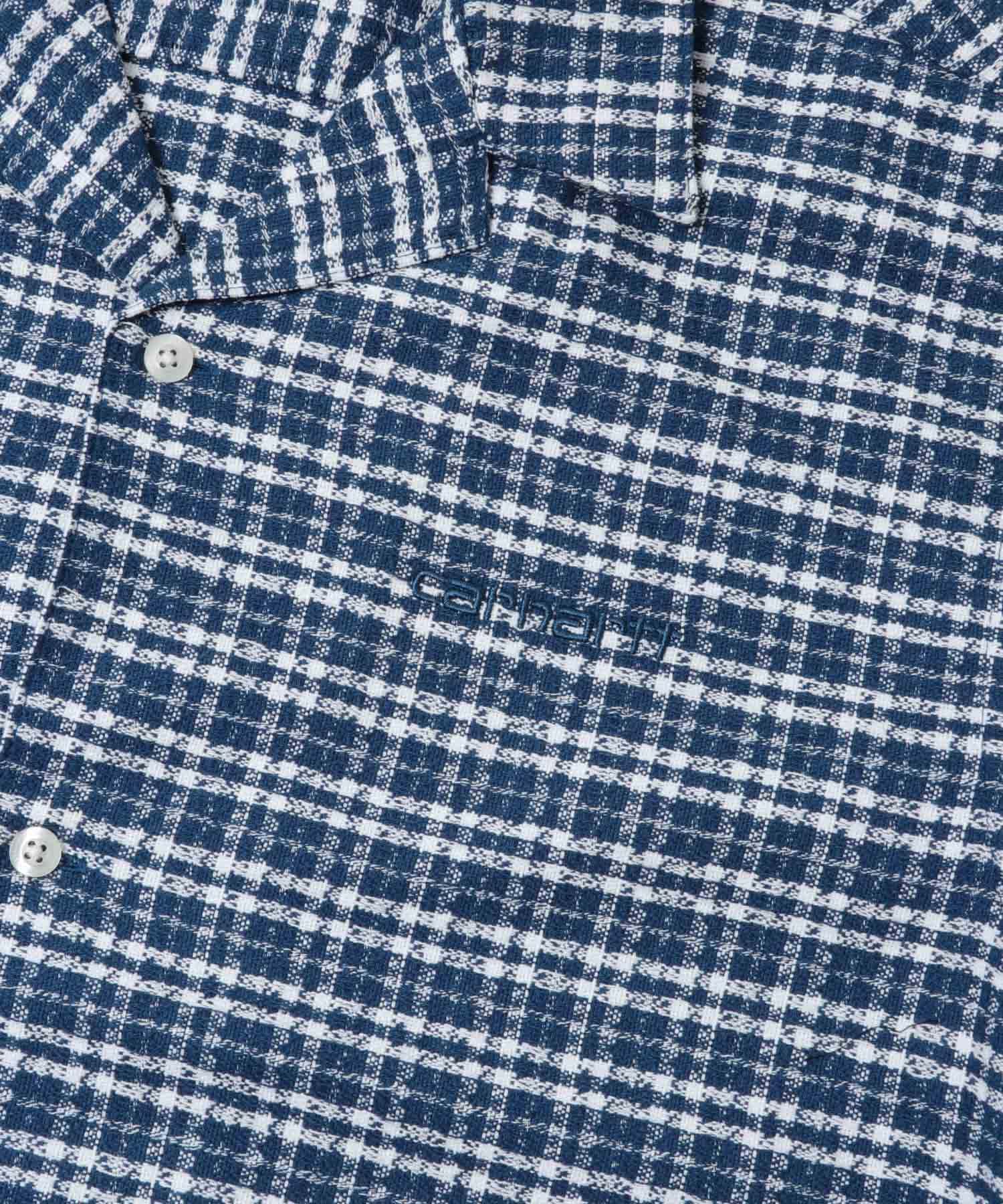 CARHARTT　SHORT-SLEEVE KANDER SHIRTS BLUE S