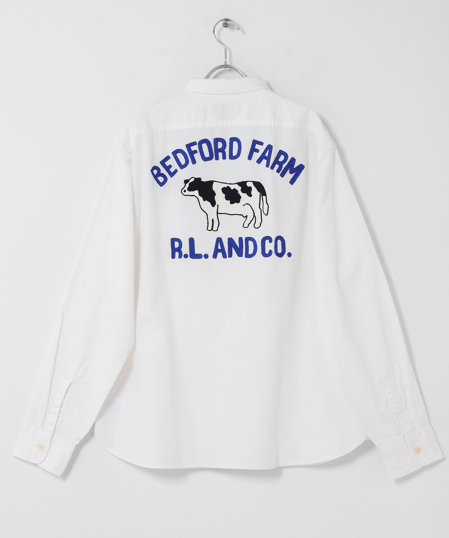 POLO RALPH LAUREN　WOVEN-SPORT SHIRT WHITE M