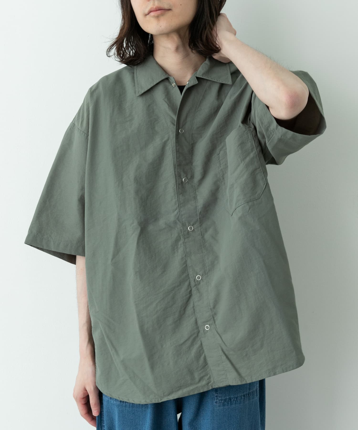 ARMY TWILL　NYLON OX MESH SHIRTS
