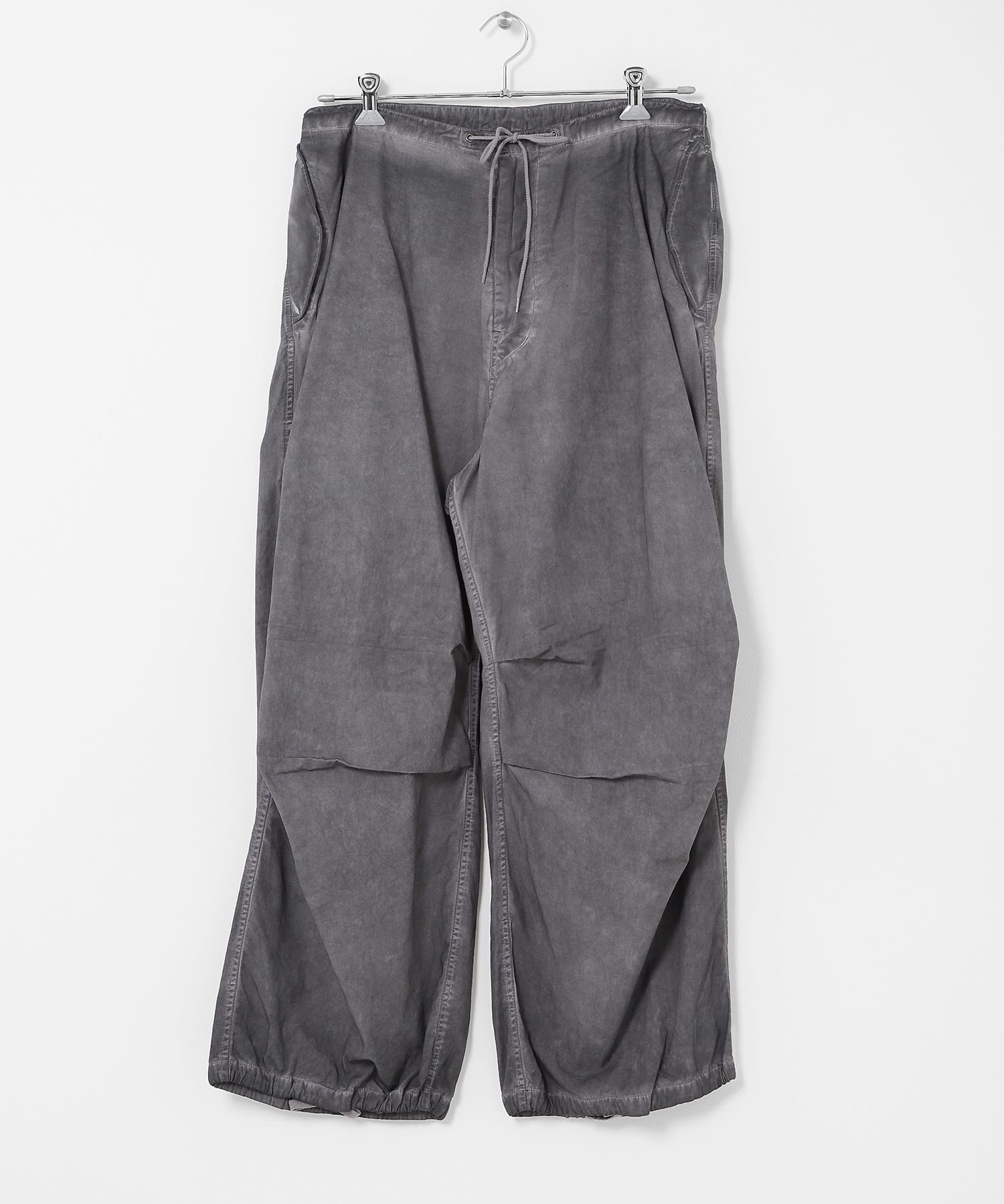 ARMY TWILL　UNEVEN DYEING OVER PANTS CHARCOAL M
