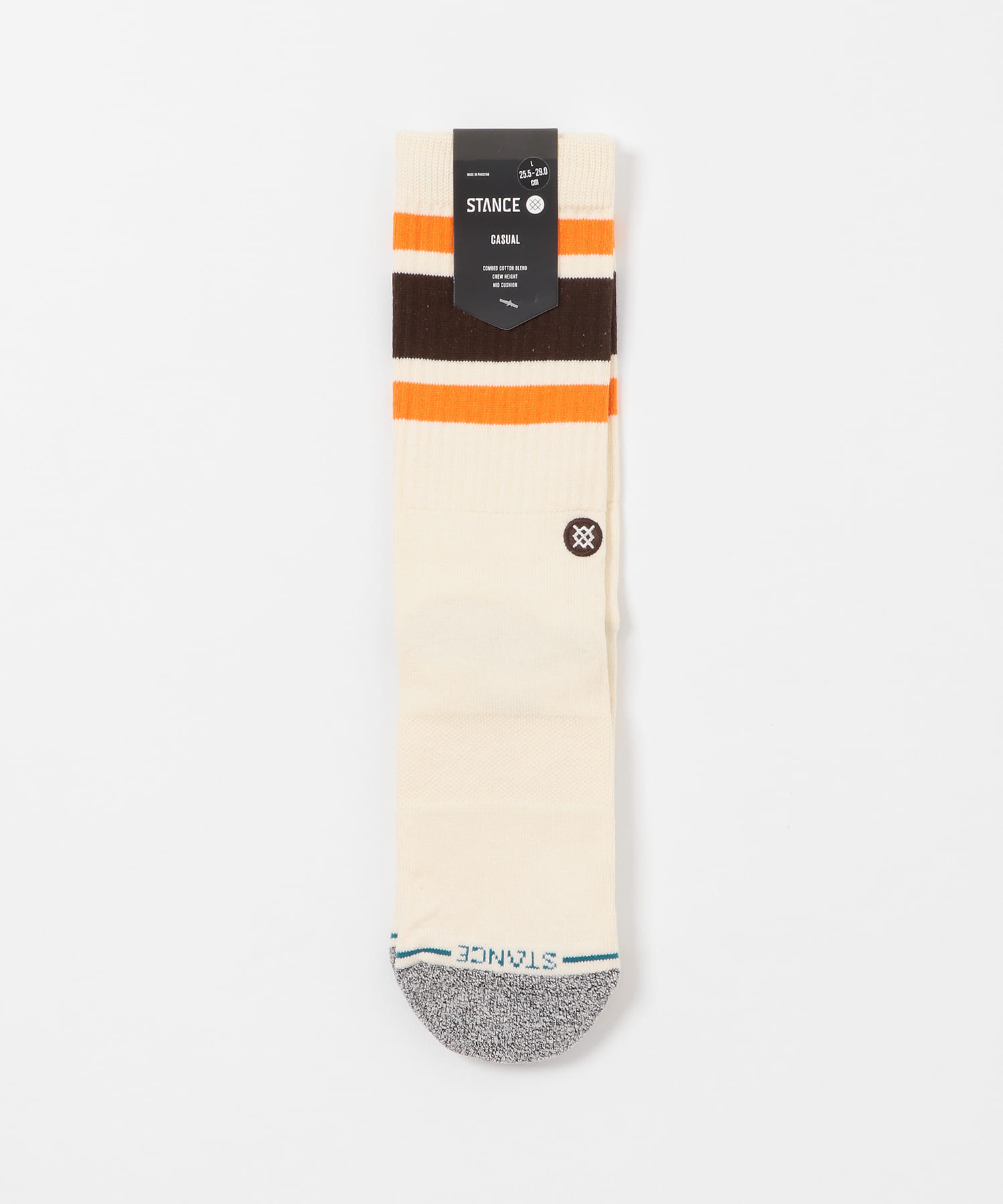STANCE SOCKS　BOYD ST OFF WHITE L
