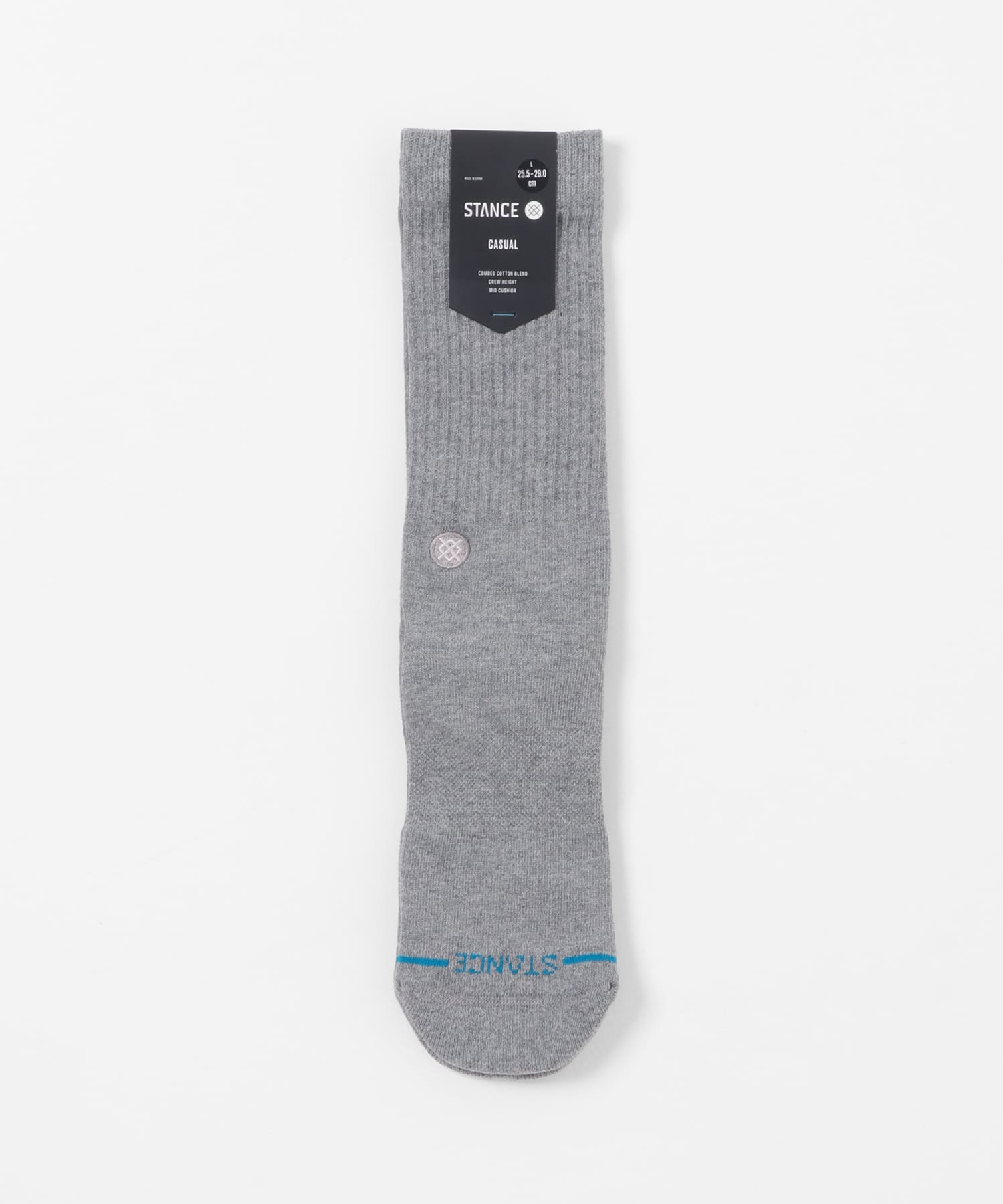 STANCE SOCKS　ICON GREY L