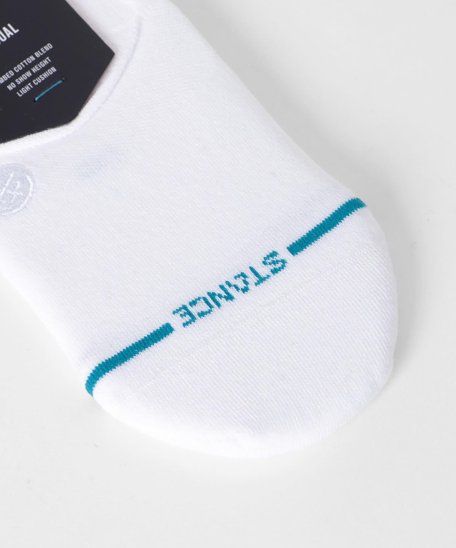 STANCE SOCKS　ICON NO SHOW WHITE L