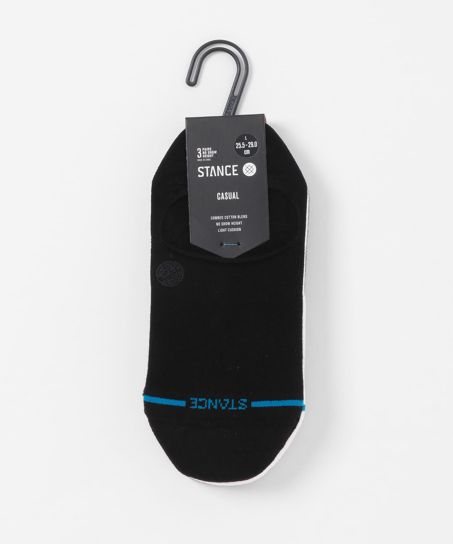 STANCE SOCKS　ICON NO SHOW 3 PACK