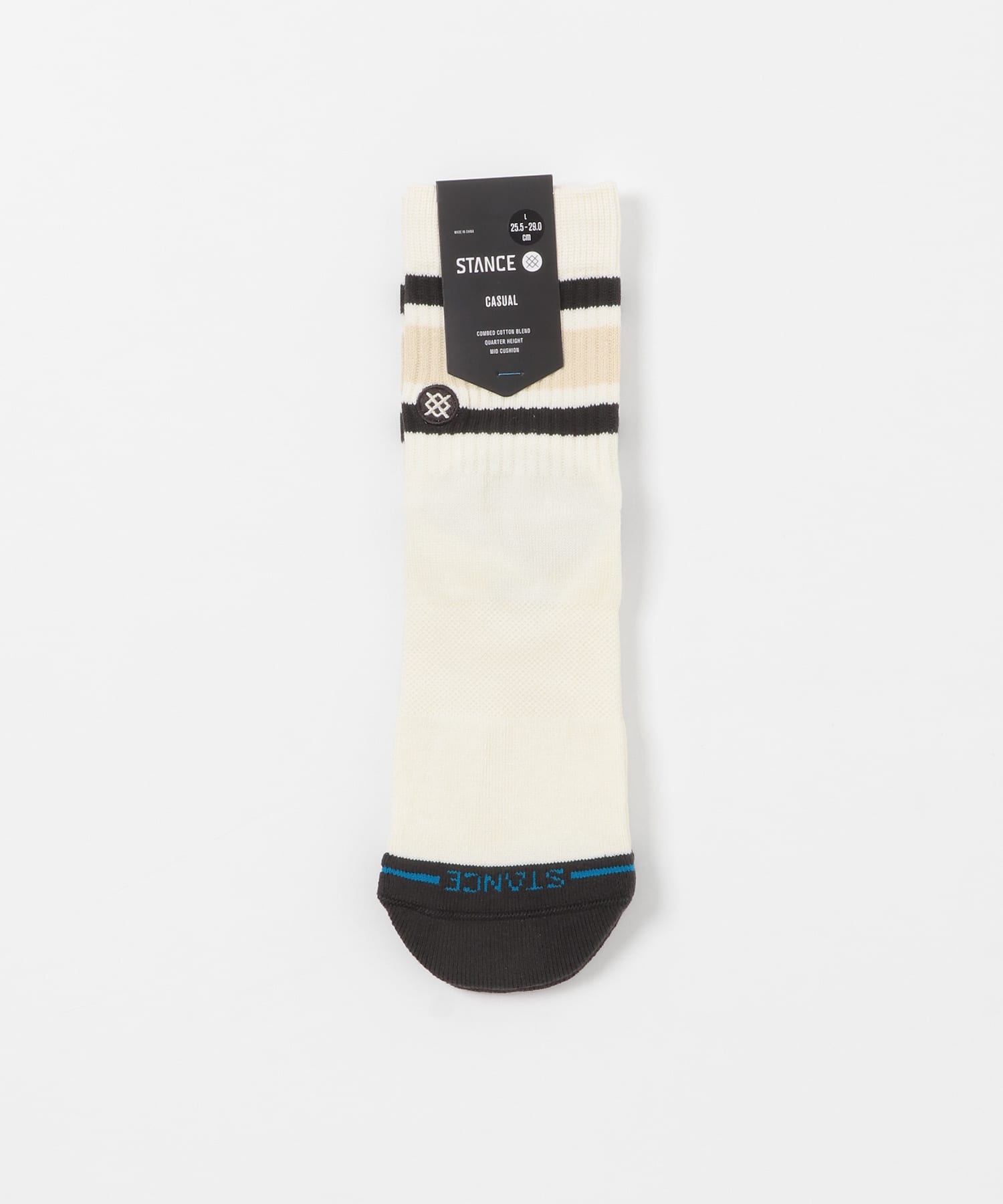 STANCE SOCKS　BOYD QTR GREY L