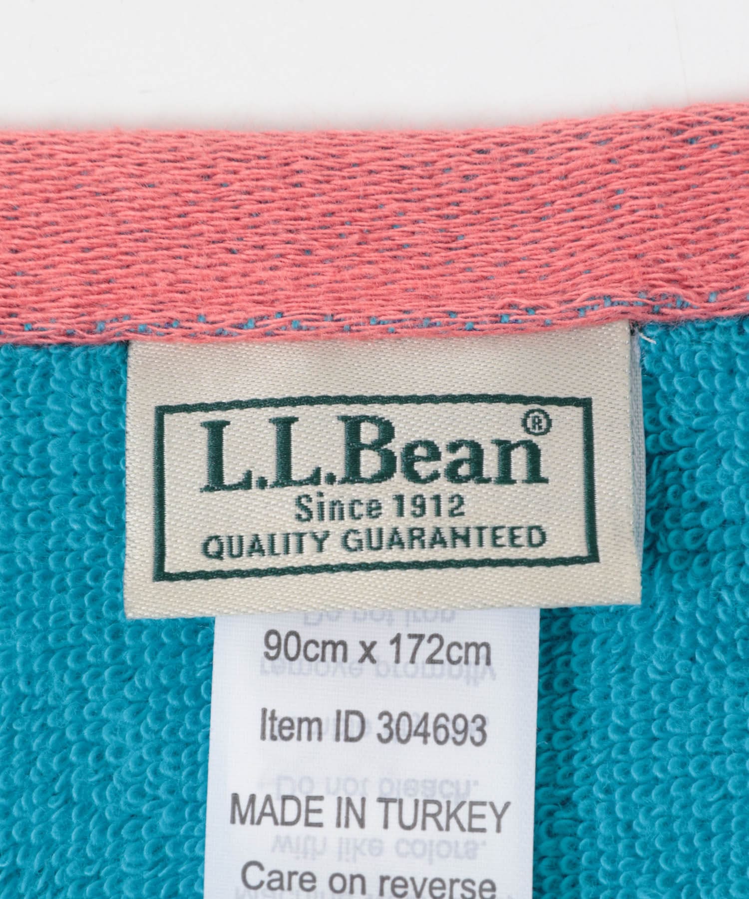 L.L.Bean　BEACH TOWEL PADDLES BLUE One