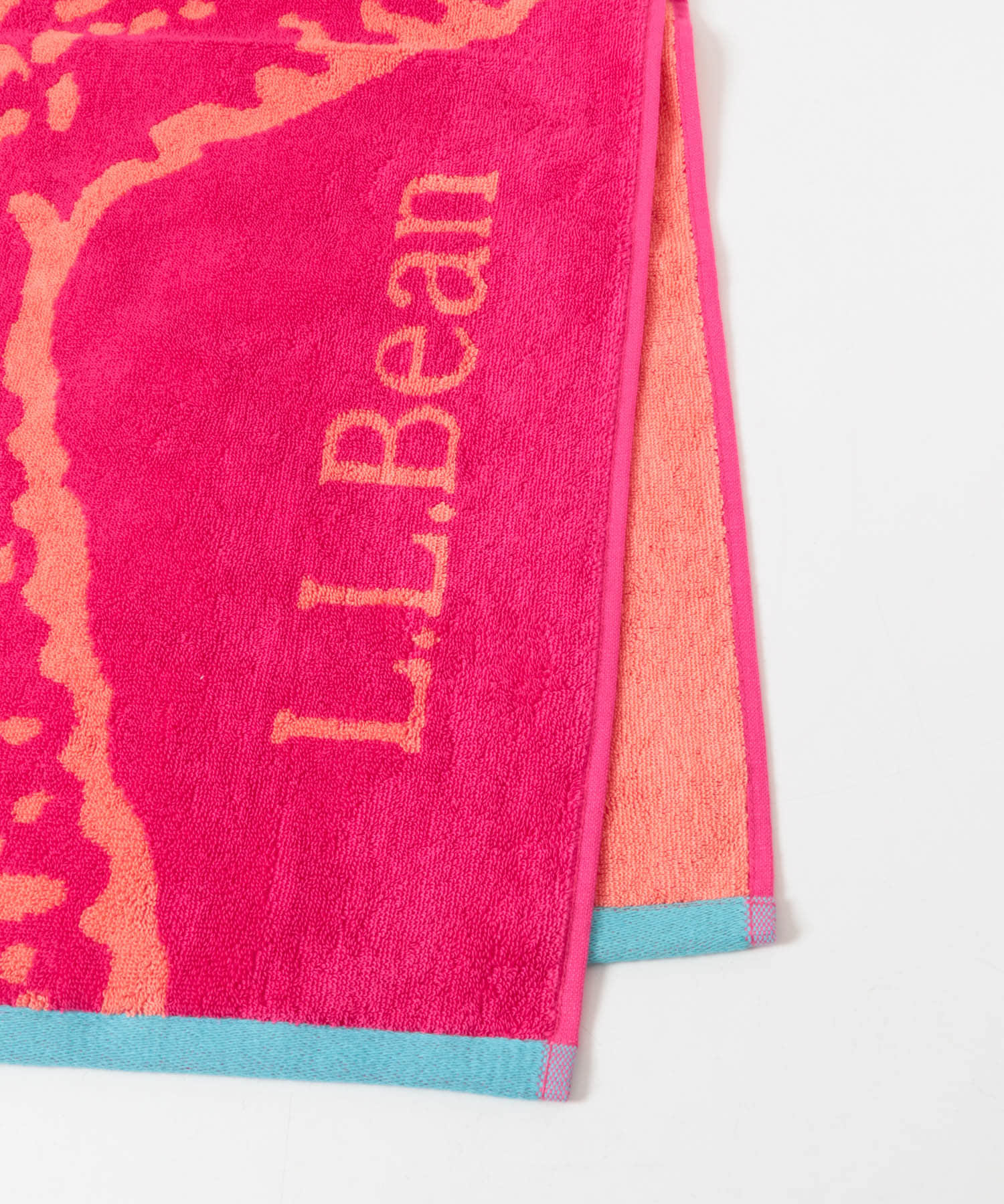 L.L.Bean　BEACH TOWEL STARFISH CORAL One