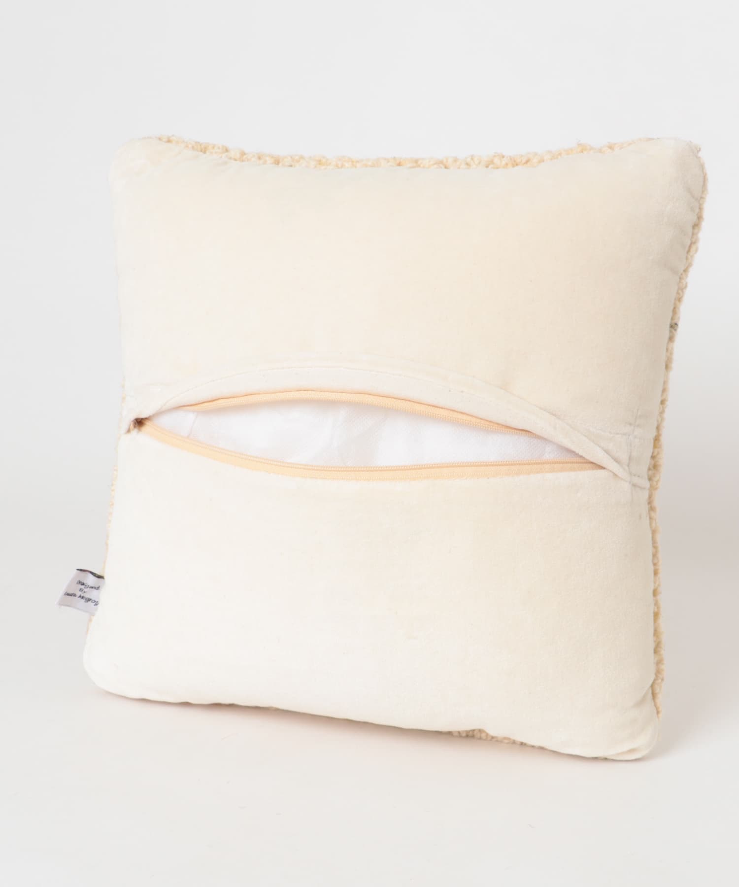 L.L.Bean　WOOL PILLOW YELLOW DOG YELLOW One