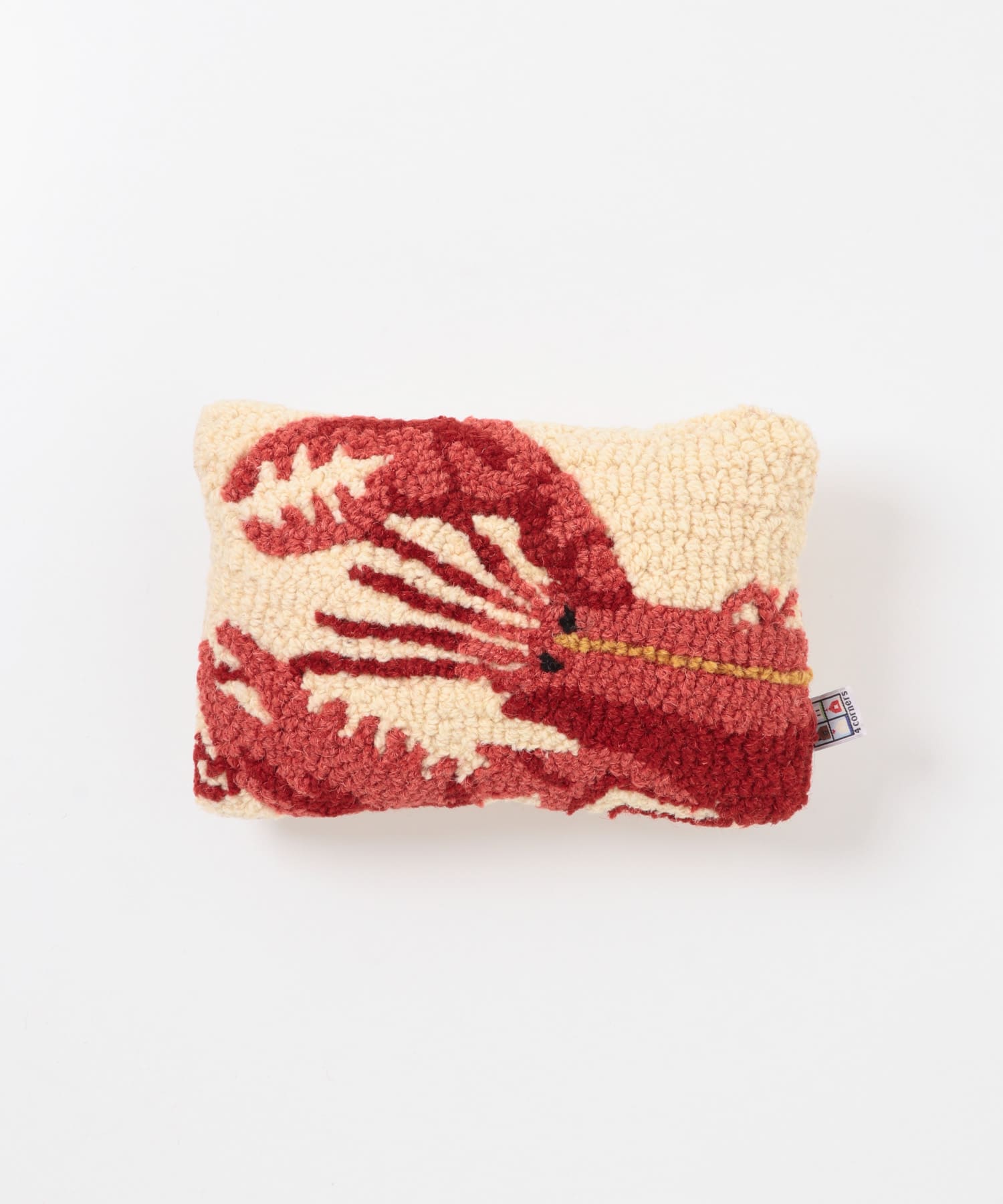 L.L.Bean　WOOL PILLOW LOBSTER RED One