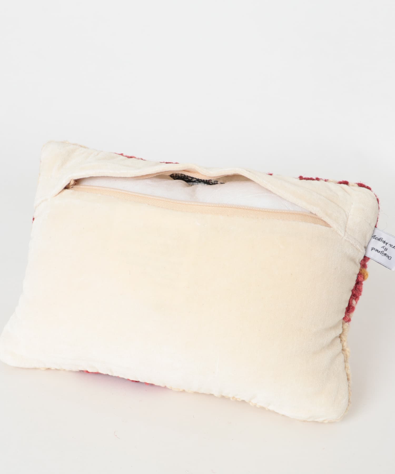 L.L.Bean　WOOL PILLOW LOBSTER RED One
