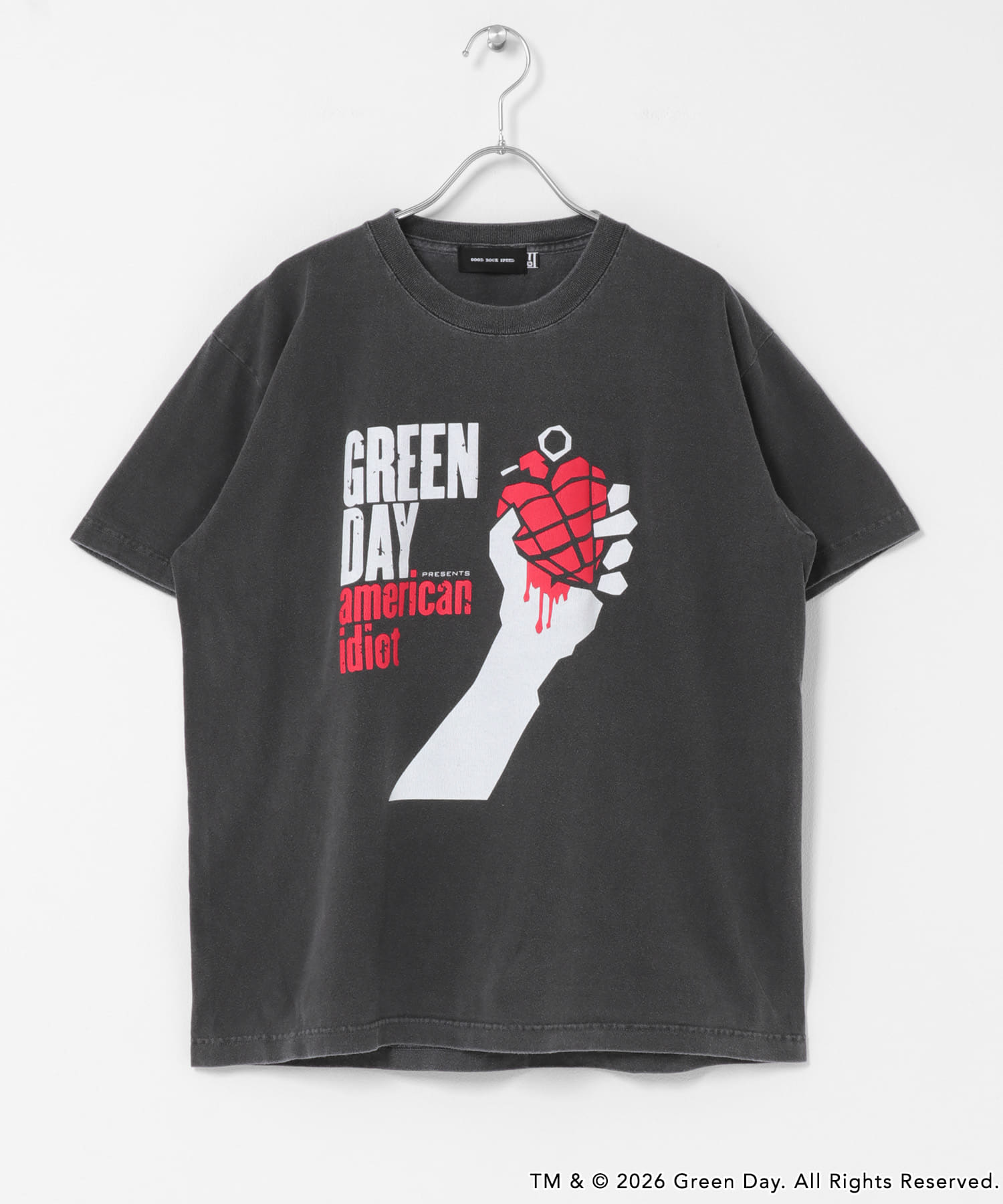 GOOD ROCK SPEED　GREEN DAY T-SHIRTS