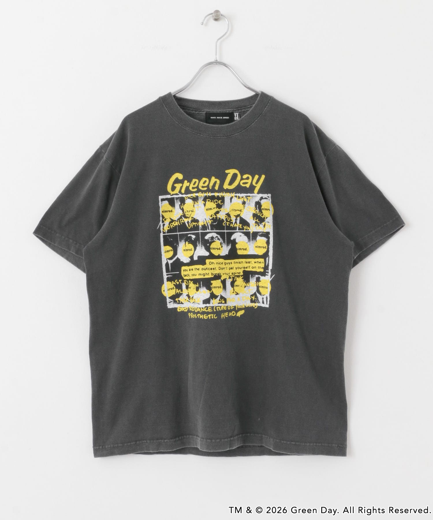 GOOD ROCK SPEED　GREEN DAY T-SHIRTS