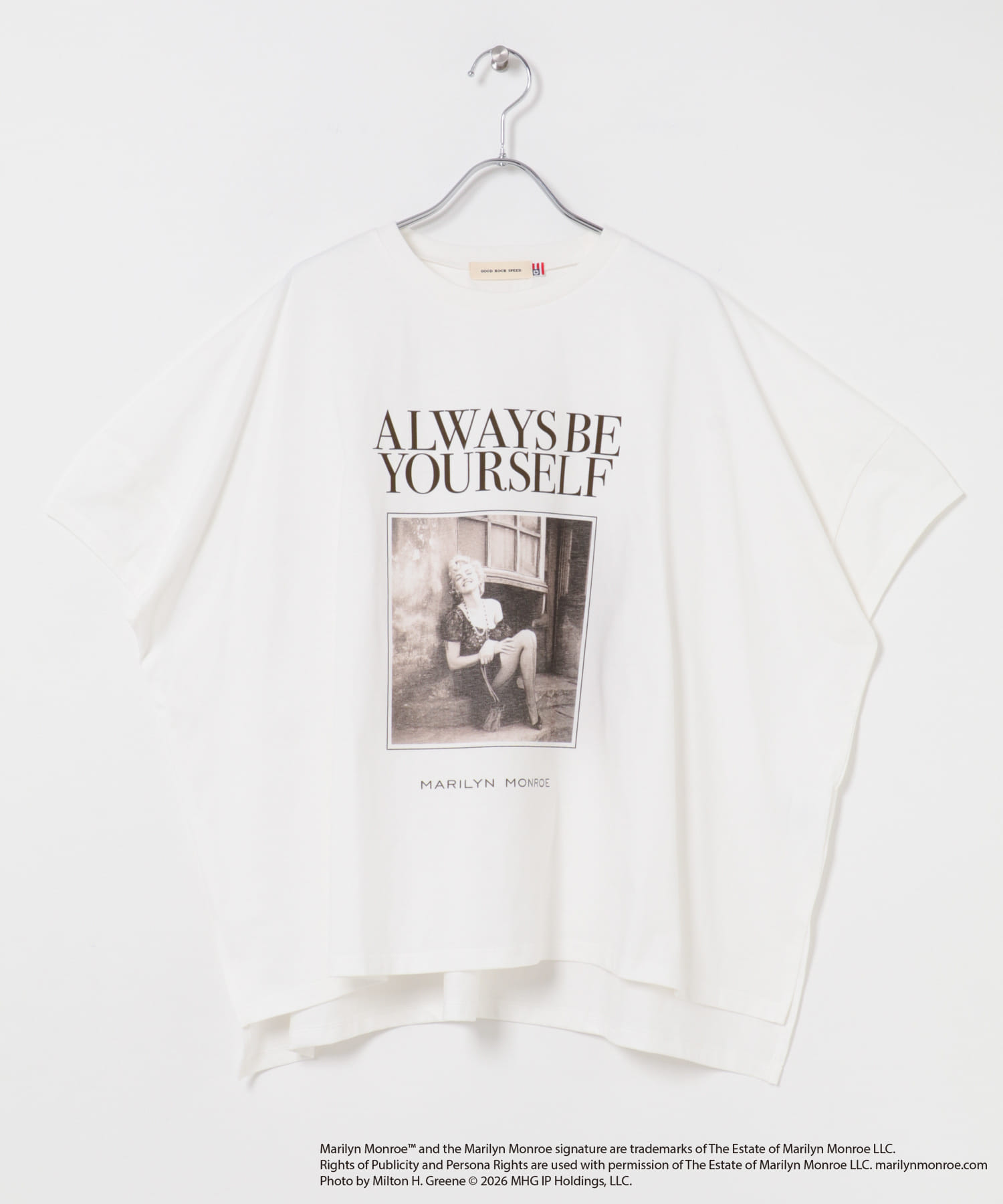 GOOD ROCK SPEED　MARILYN MONROE T-SHIRTS