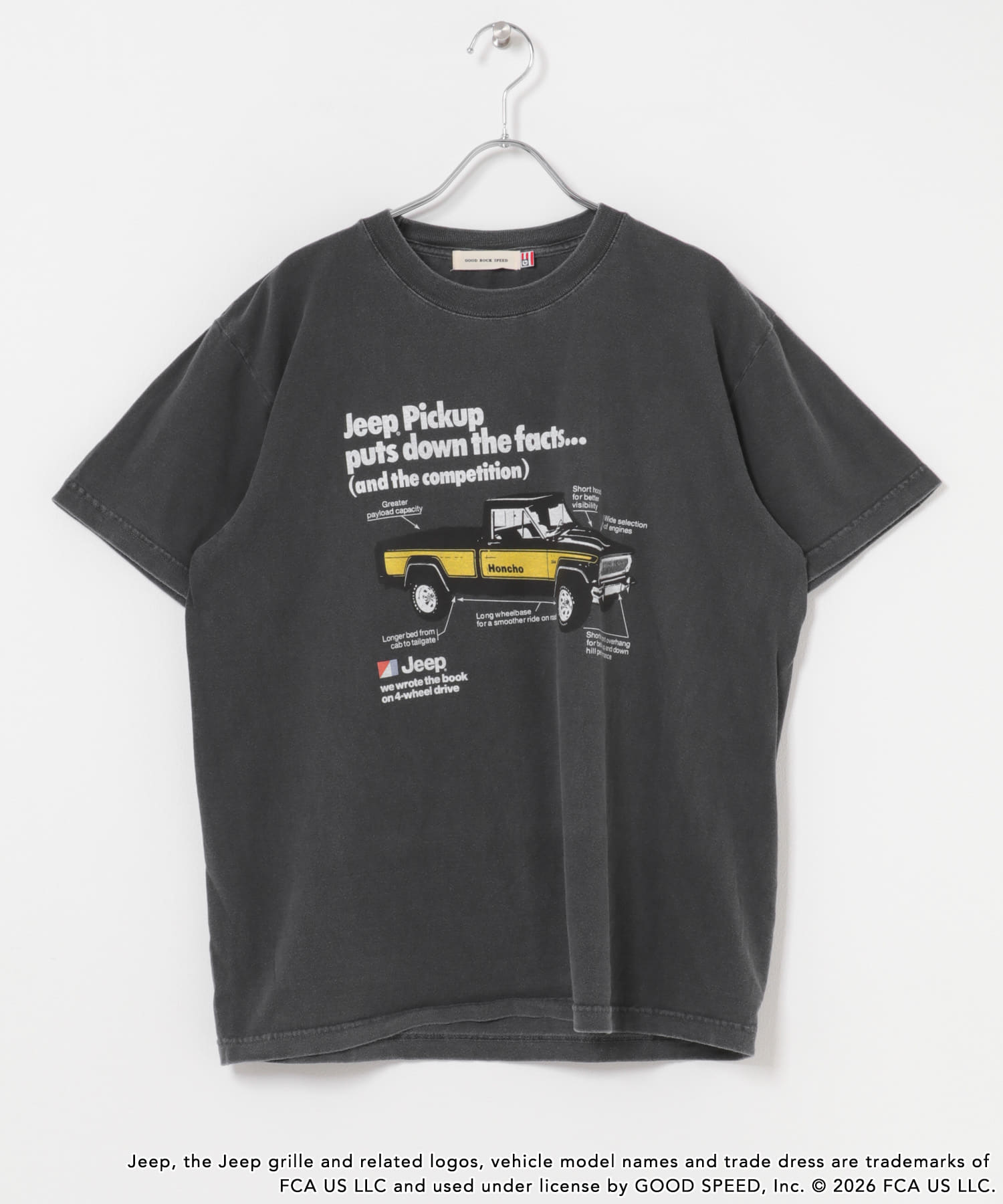 GOOD ROCK SPEED　ジープT-SHIRTS