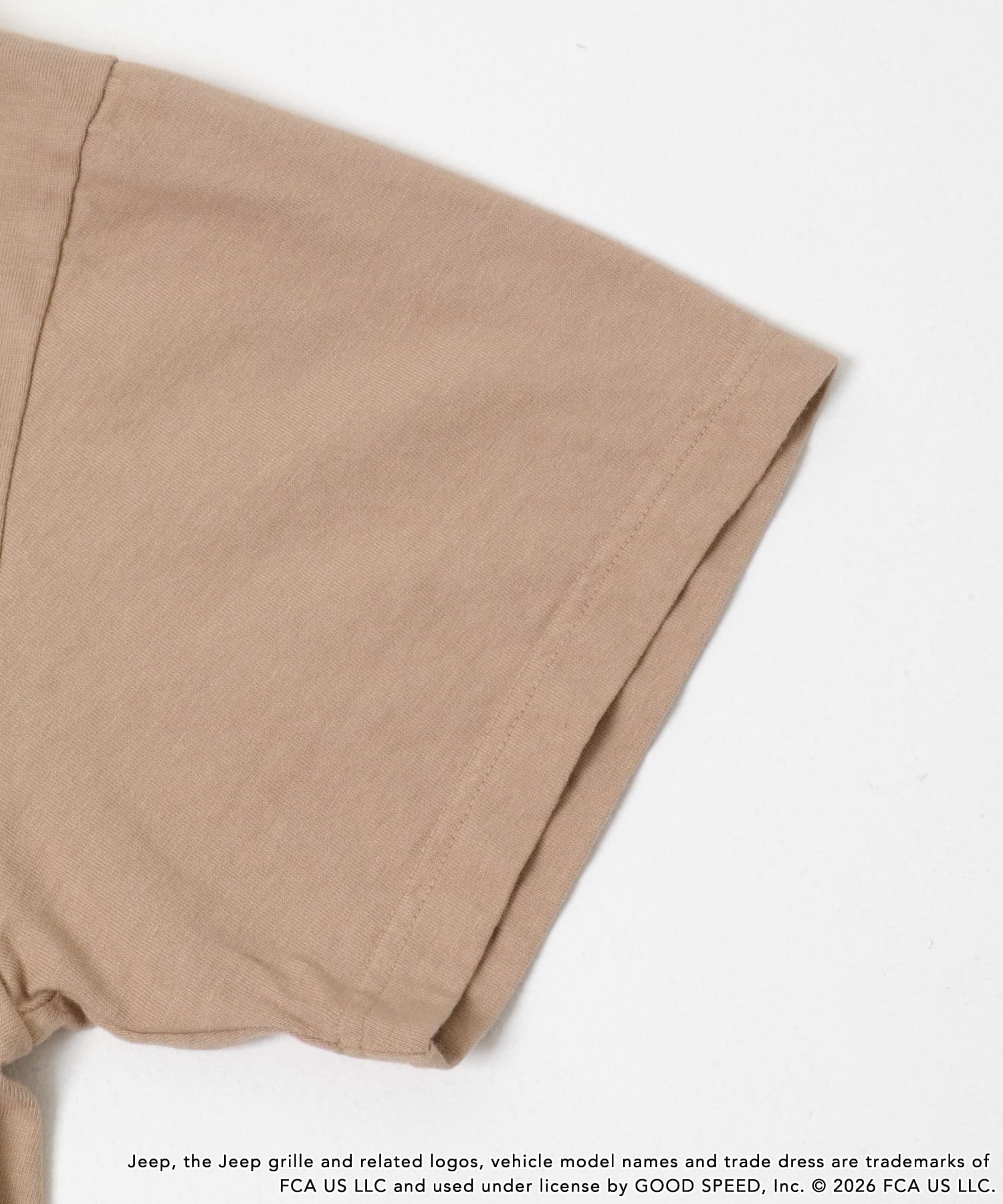 GOOD ROCK SPEED　ジープT-SHIRTS L BEIGE Free