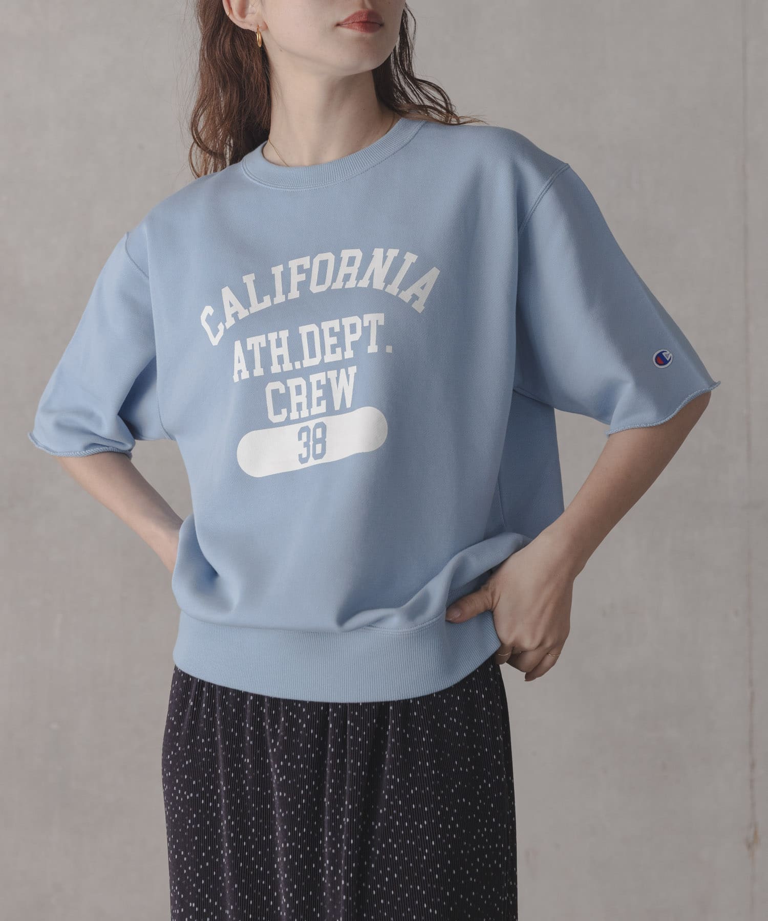 『別注』CHAMPION×Sonny Label　ロゴスウェットTシャツ