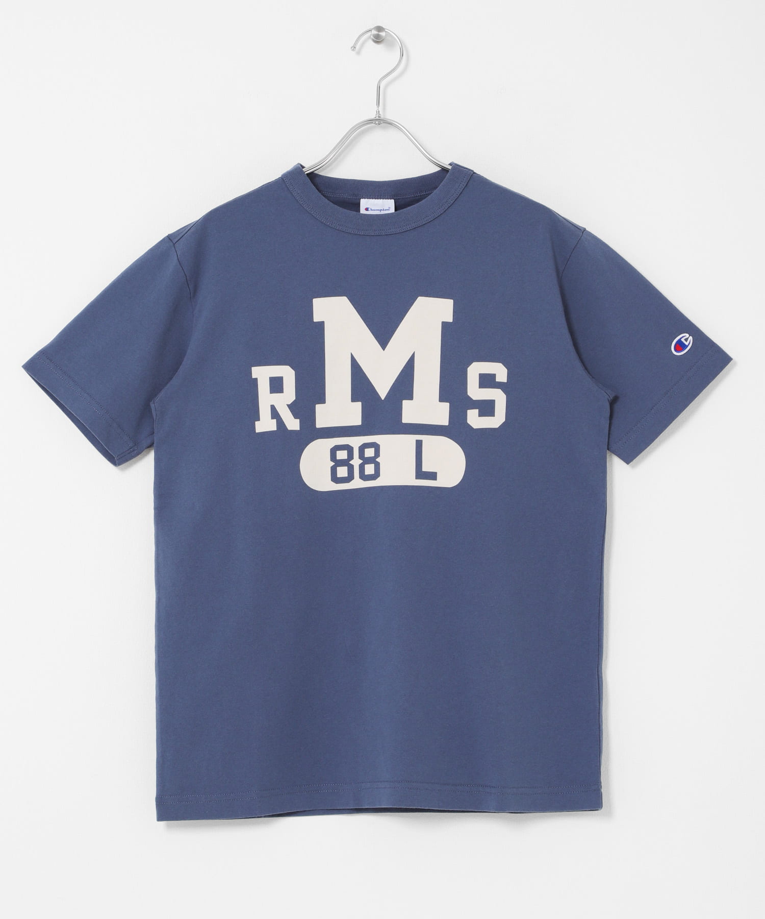 CHAMPION　SHORT SLEEVE T-SHIRTS 385DBLUE S