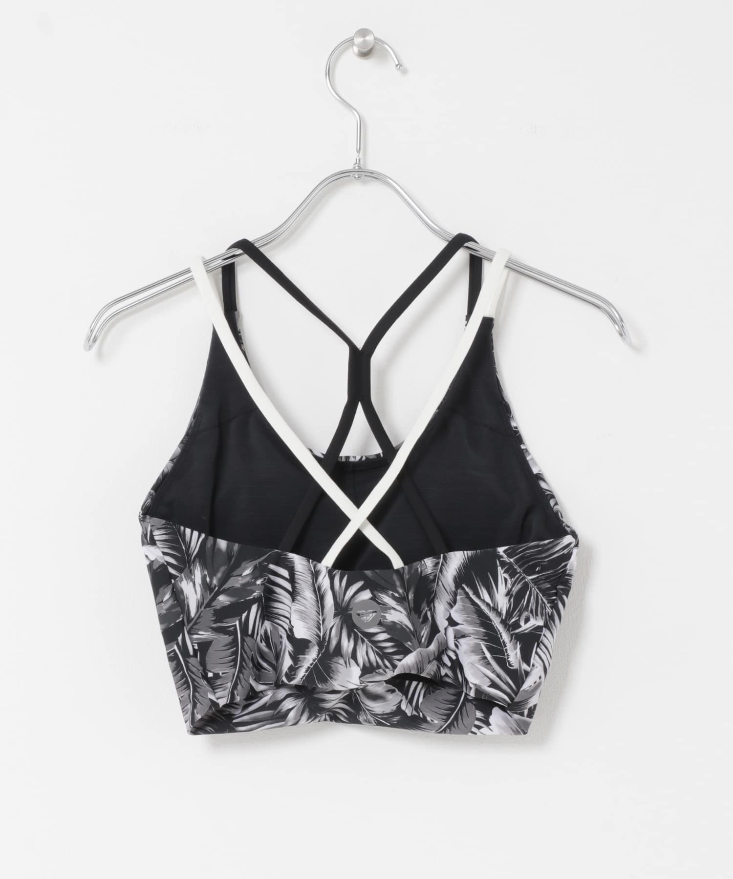 ROXY　GLOW YOUR WAY BRA BLK M