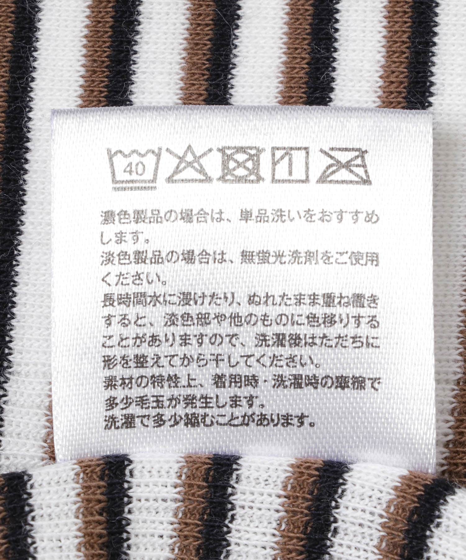 Miller　パネルリブタンクトップ 16BRN-BK One