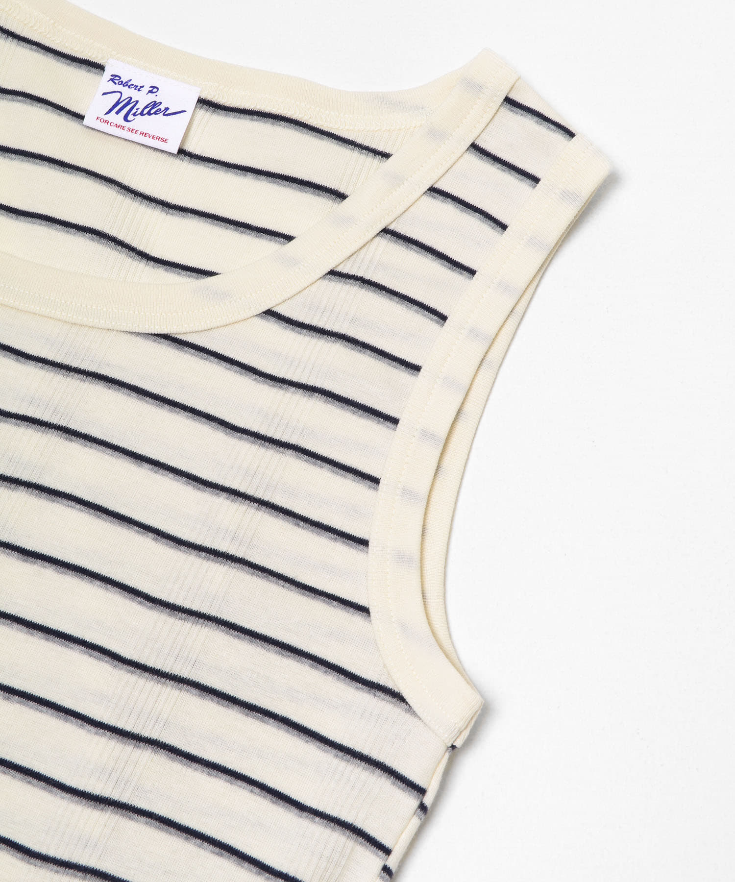 Miller　パネルリブタンクトップ 51WHT-NG One